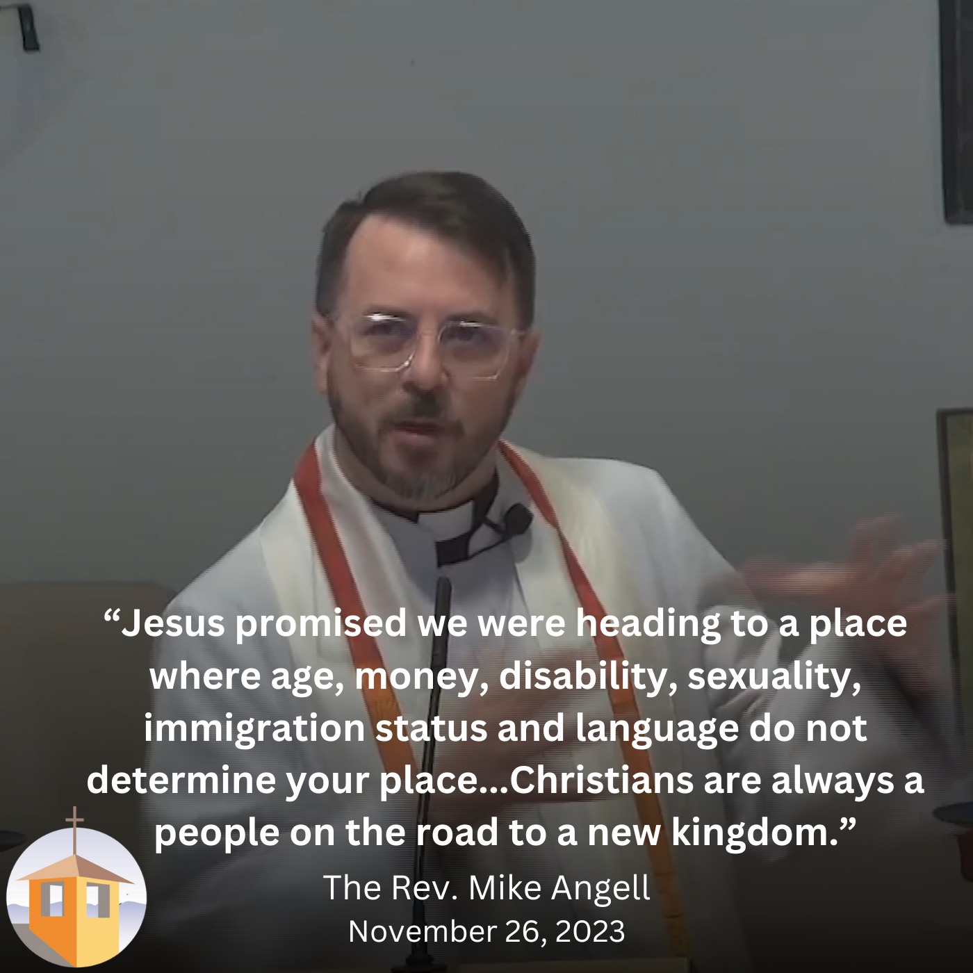 The Reign of God- The Rev. Mike Angell episode artwork