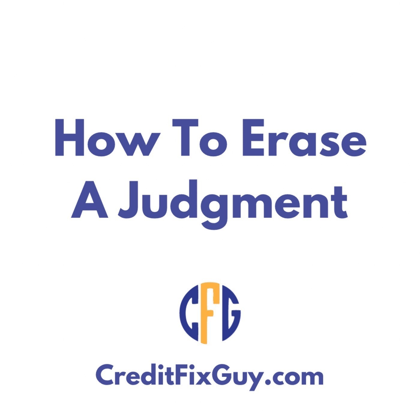 Episode #14 - How To Remove A Judgement Fast! episode artwork