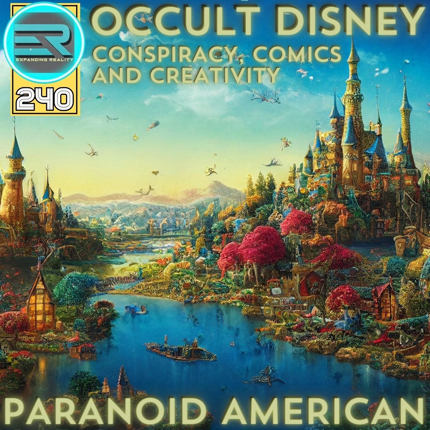 240 | Paranoid American | Occult Disney | conspiracy, comics and creativity