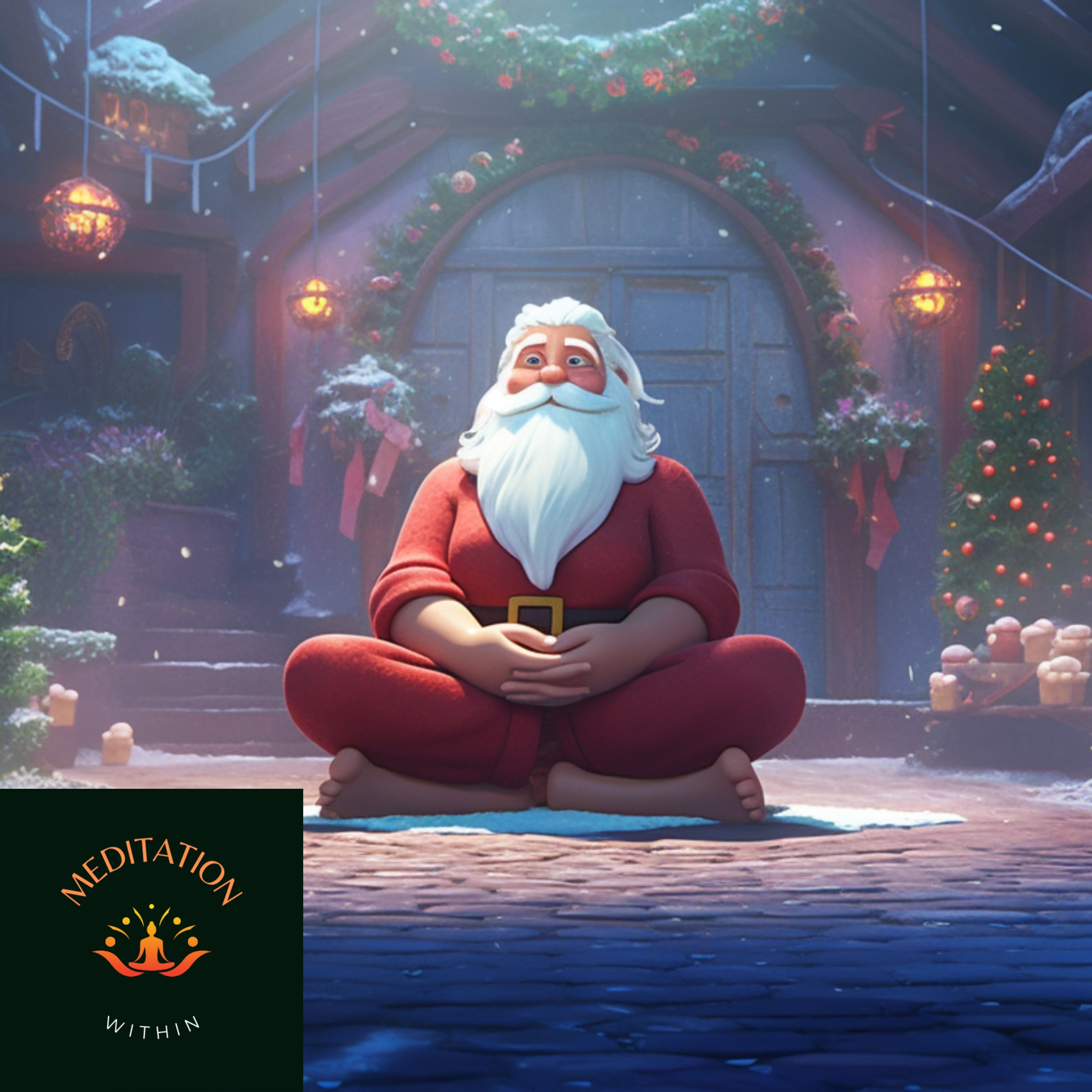 Ep.9 - 10 Minute Meditation | Santa's Tranquil Retreat 🎅| Cozy Christmas Meditation at the North Pole 🕯️ episode artwork