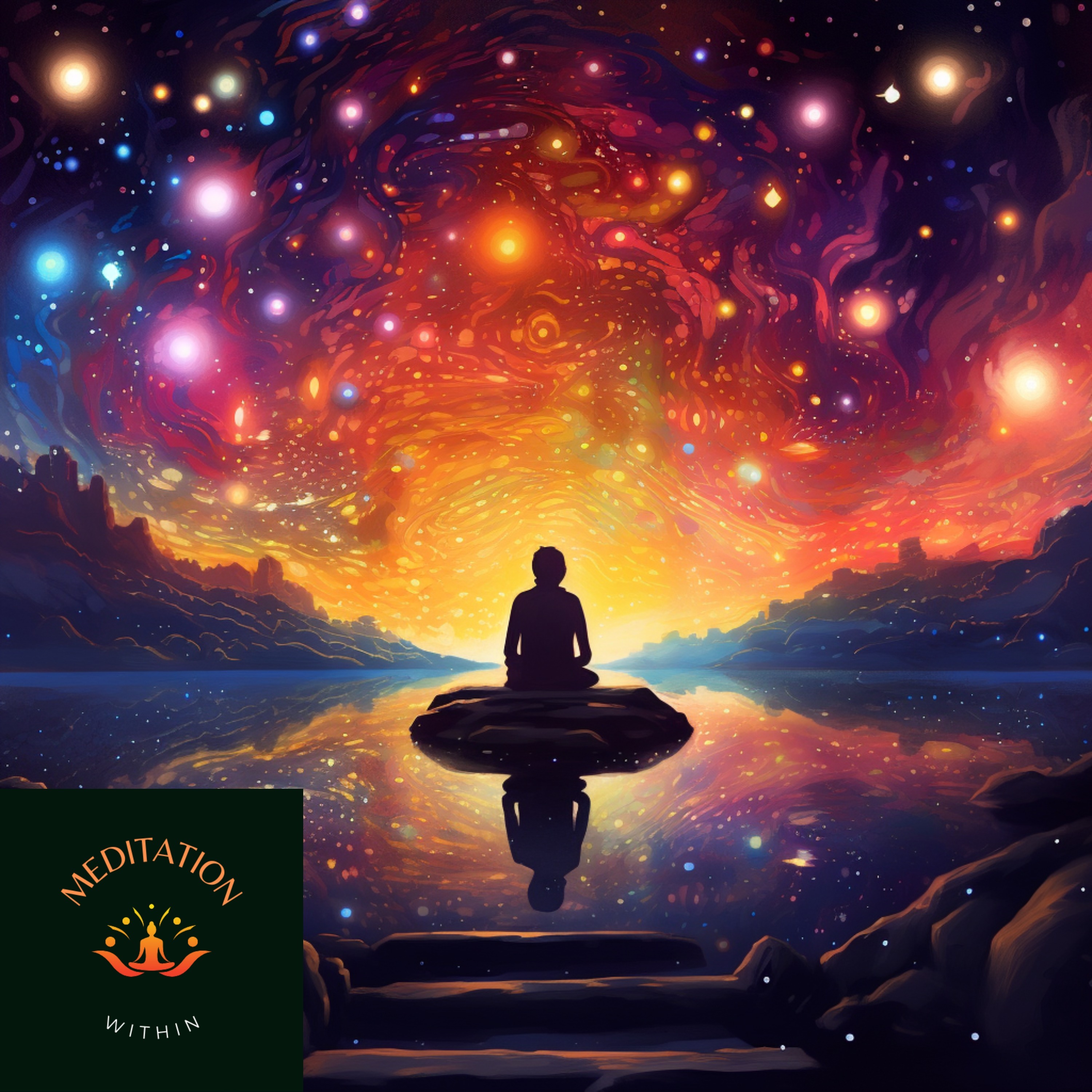 Ep.4 - 10 Minute Meditation | Lotus Serenity Under the Cosmic Canvas 🌌🧘‍♂️ | Abandoned Wind Meditation episode artwork