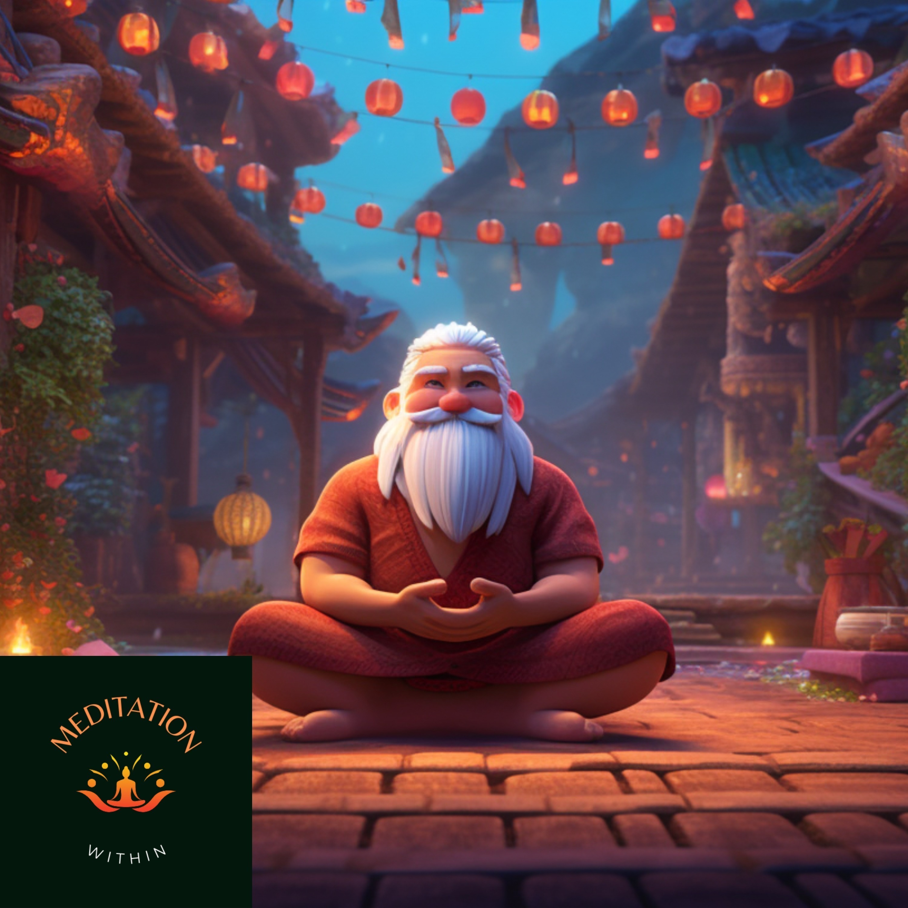 Ep.3 - 10 Minute Meditation | 639 Hz Meditation for Inner Peace | Zen Santa's Tranquil Dojo 🎅🏯 episode artwork