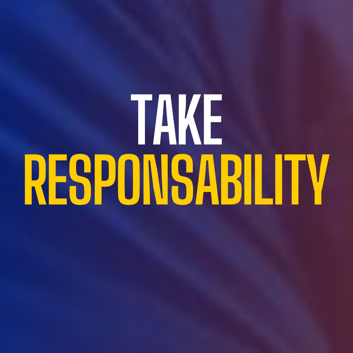 TAKE RESPONSIBILITY - Andrew Tate Motivational Speech