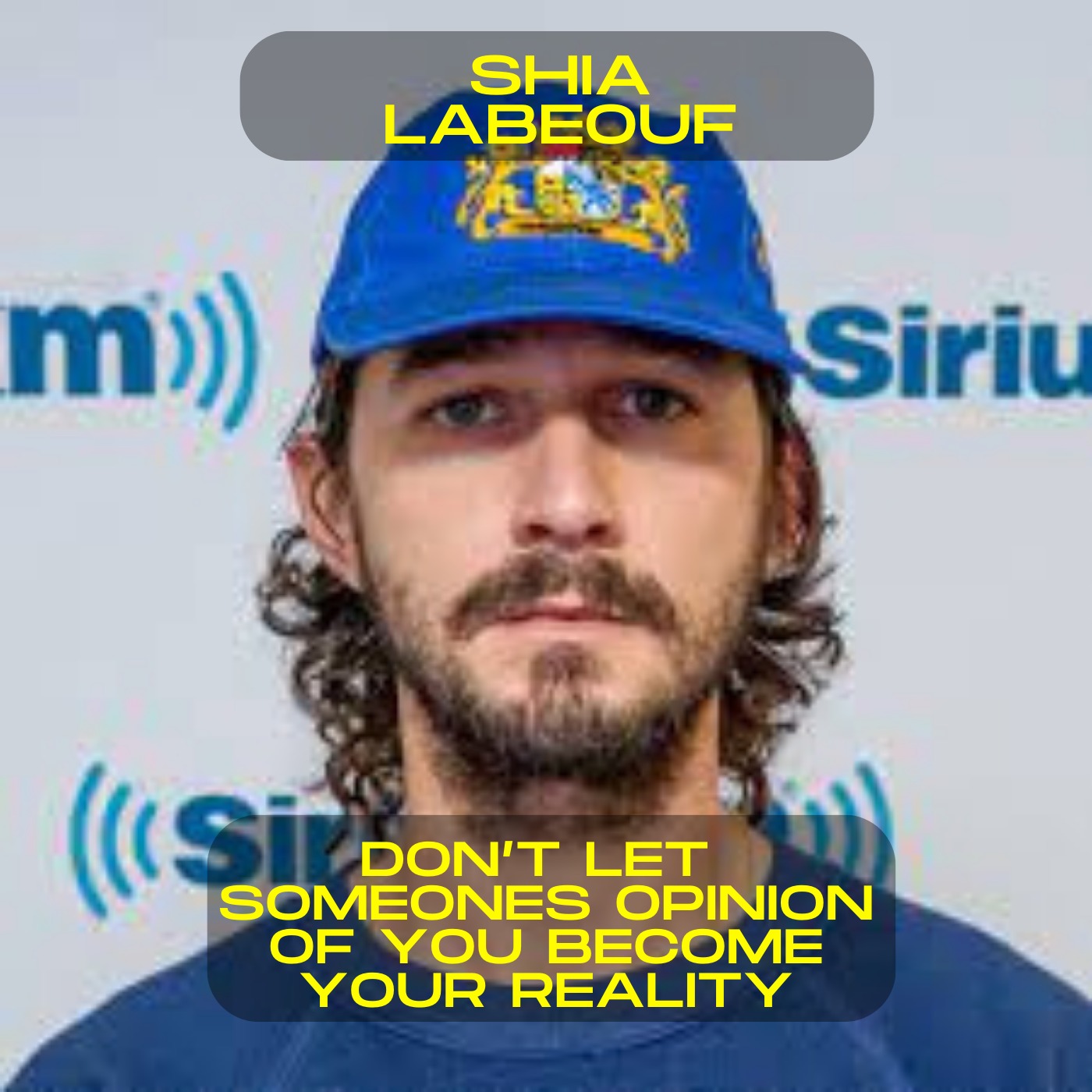 Shia LaBeouf; Don't let someone's opinion of you become your reality motivational speech