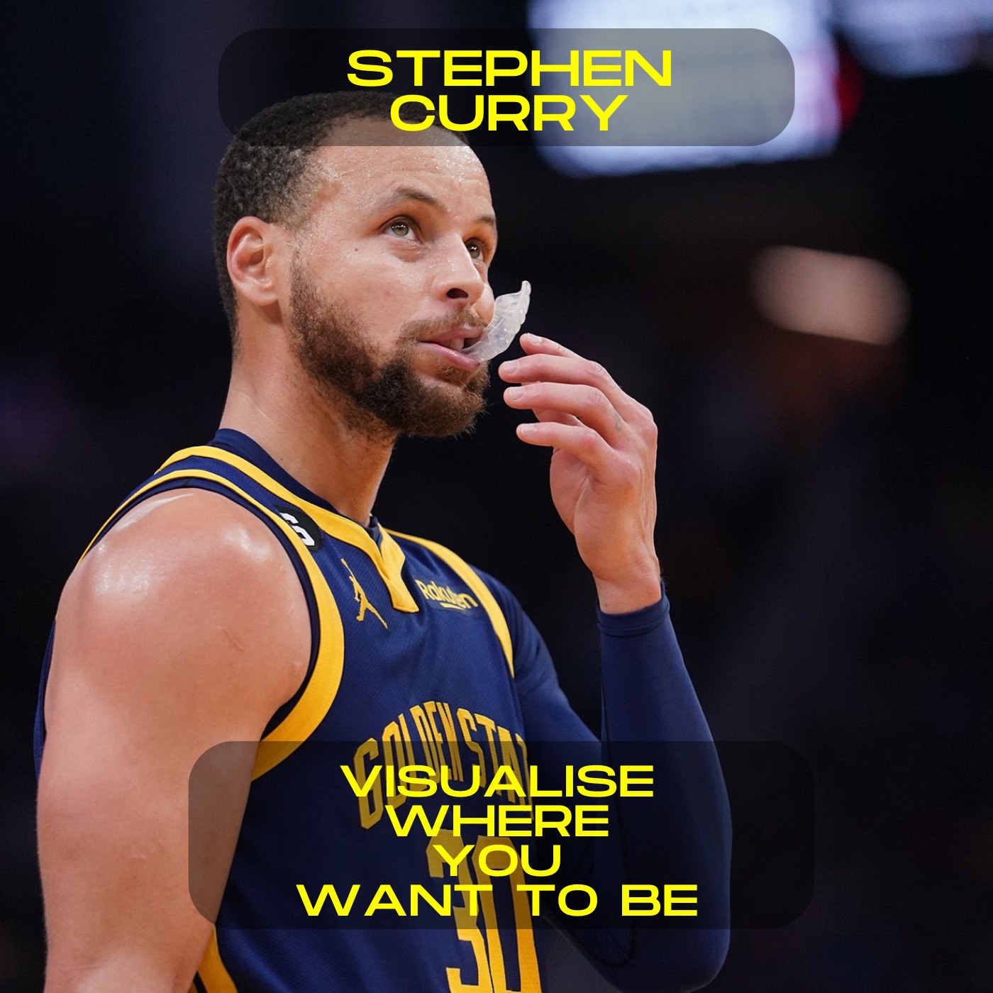 Stephen Curry; Visualise where you want to be motivational speech