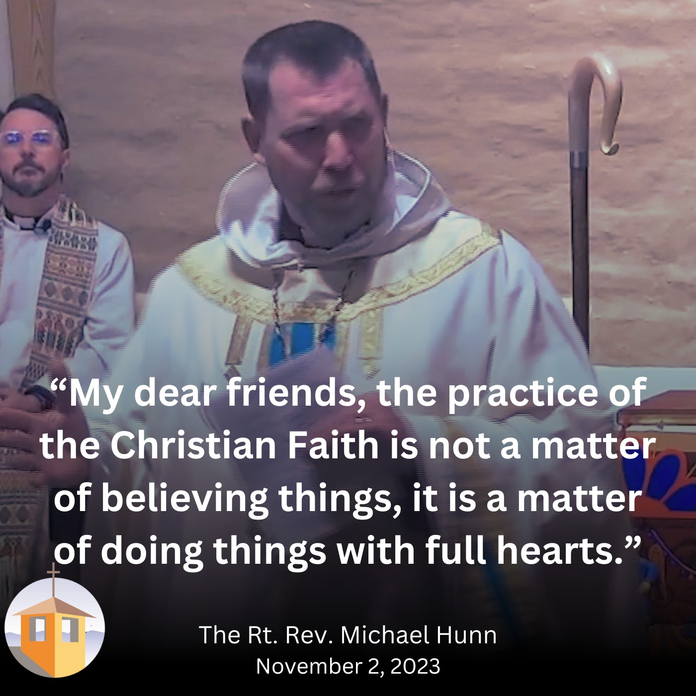Faith with Full Hearts- Bishop Michael Hunn episode artwork