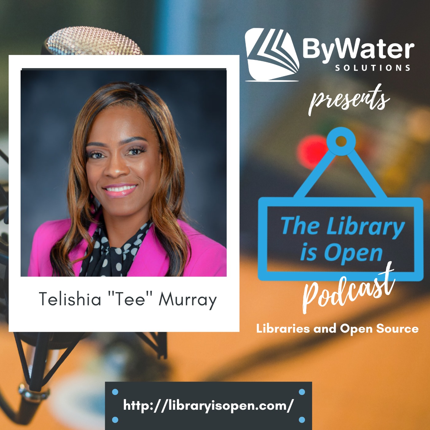 Telishia "Tee" Murray--The Library is Open Ep. 37 episode artwork