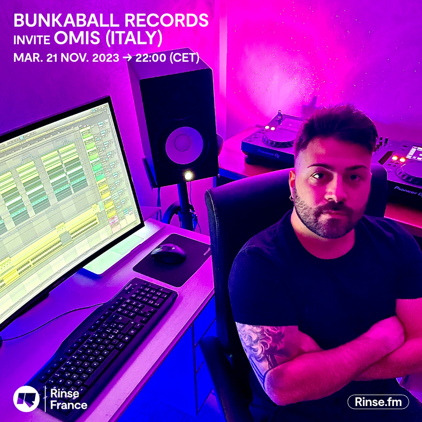 Bunkaball Radio Show at Rinse France