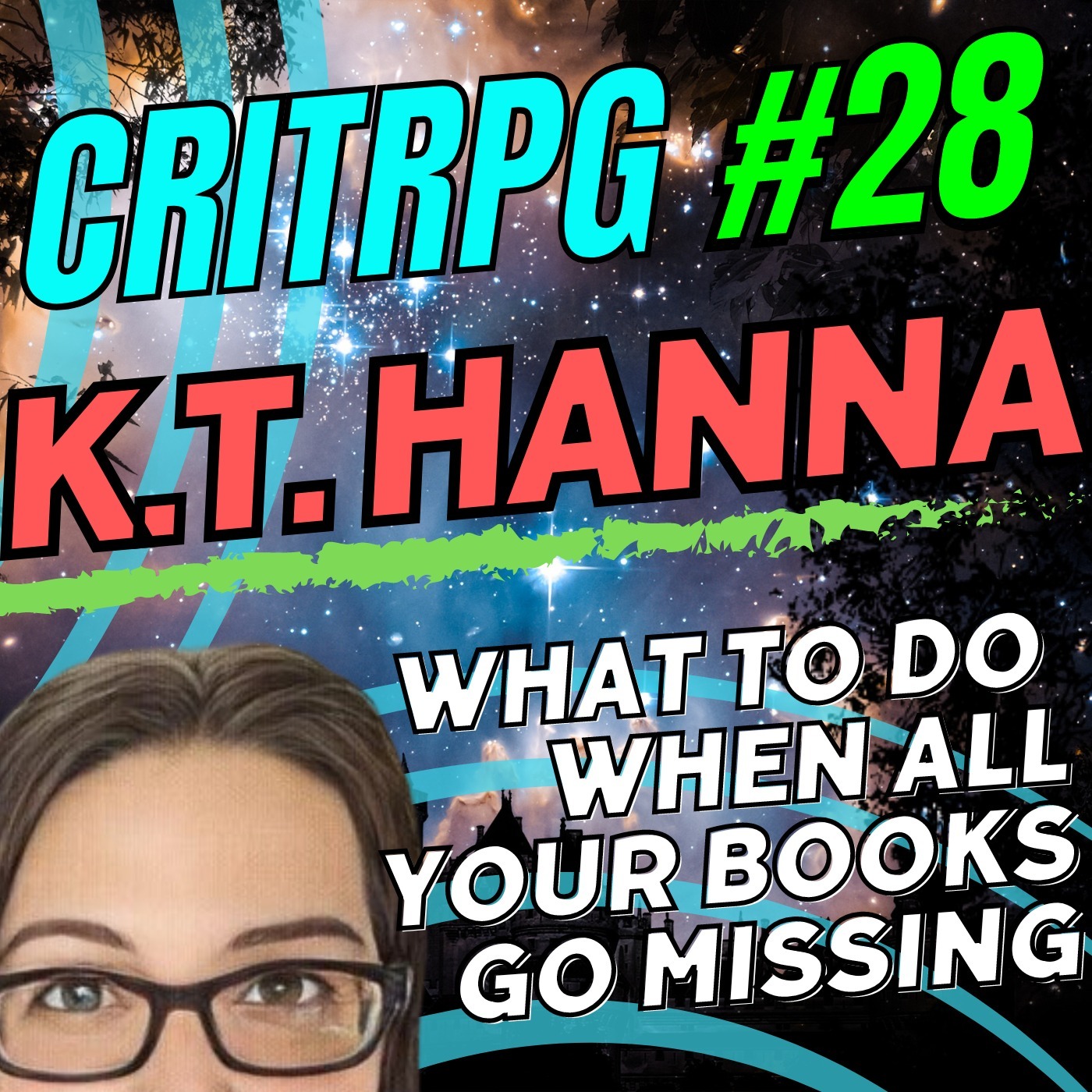 CritRPG #28 - Library System Reset! Checking out Books with K.T. Hanna/Arithion episode artwork