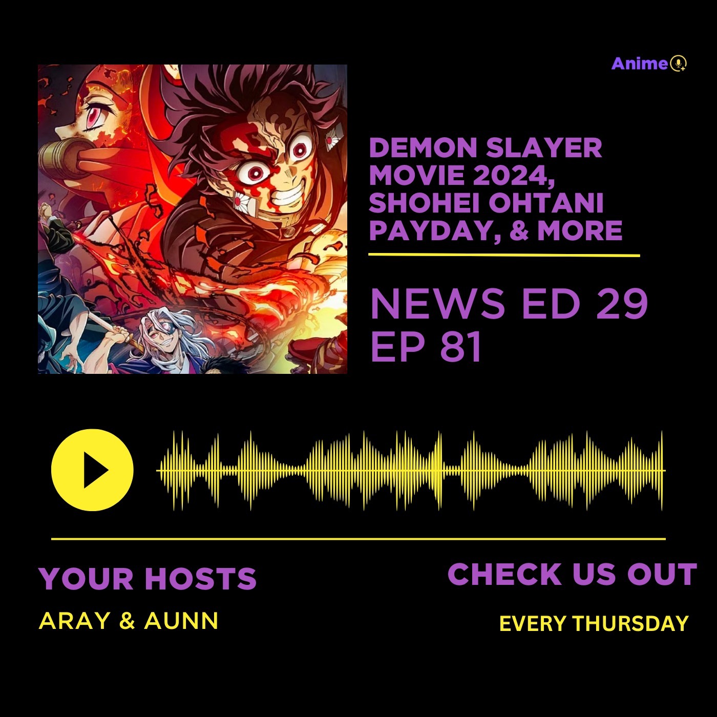Demon Slayer Movie 2024, Shohei Ohtani Payday, & More Anime+ News Ed