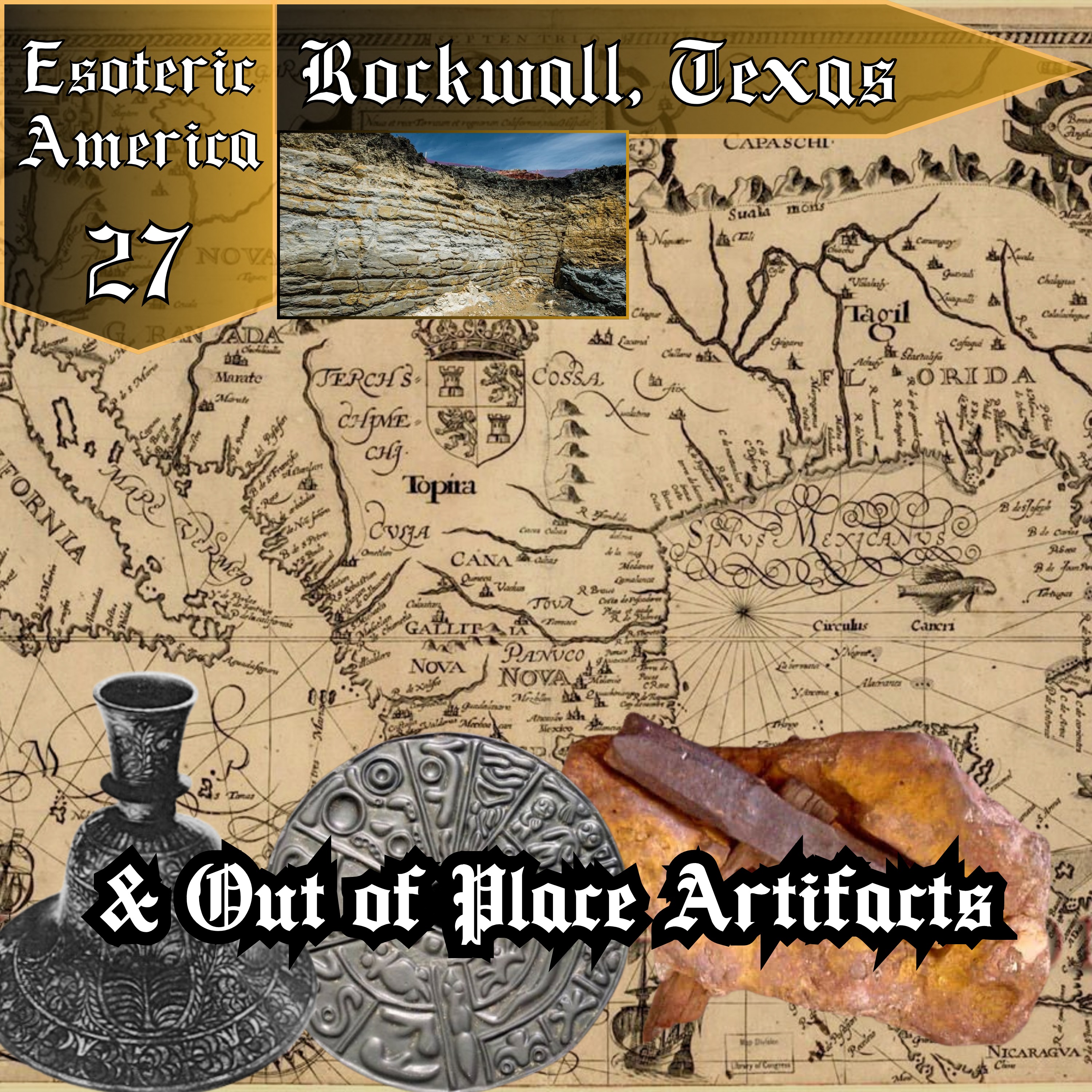 Martin Ettington - Roman Merrell | Esoteric America; Out of Place Artifacts, and Rockwall Texas
