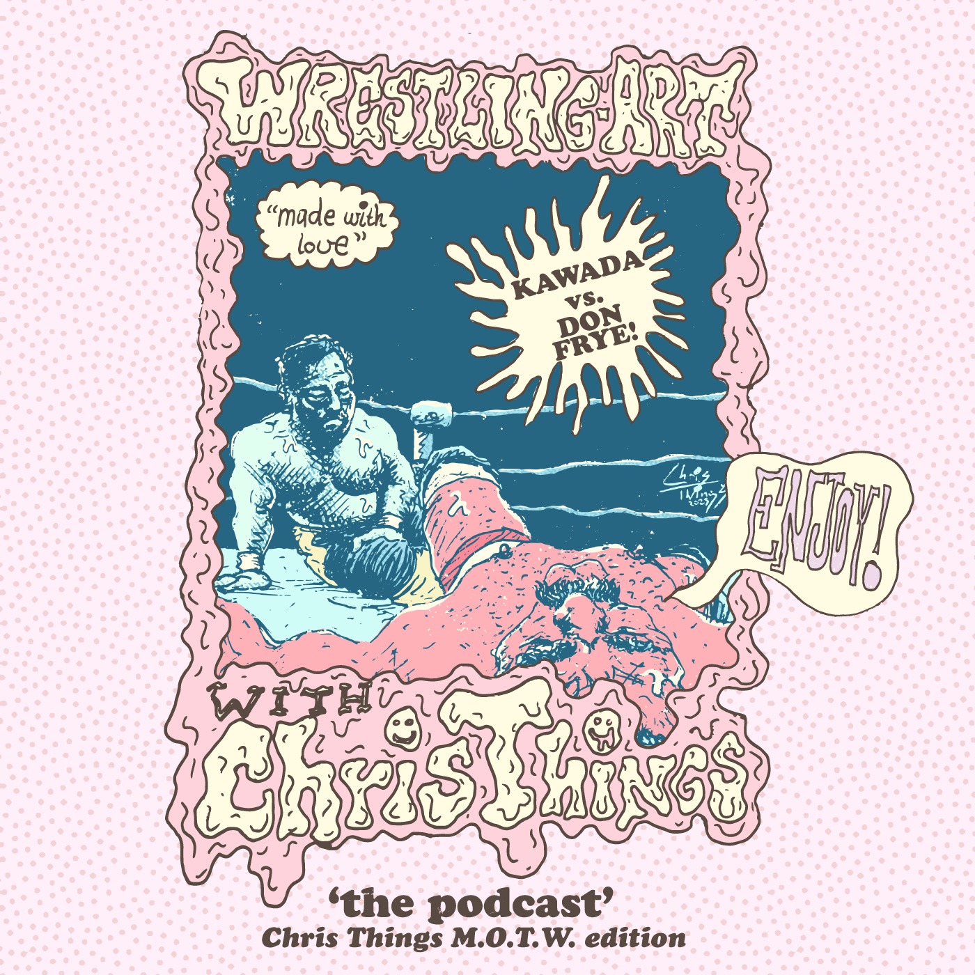 Wrestling Art with Chris Things