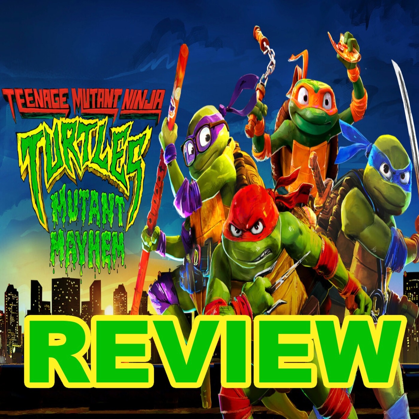 TMNT Mutant Mayhem Review!!!