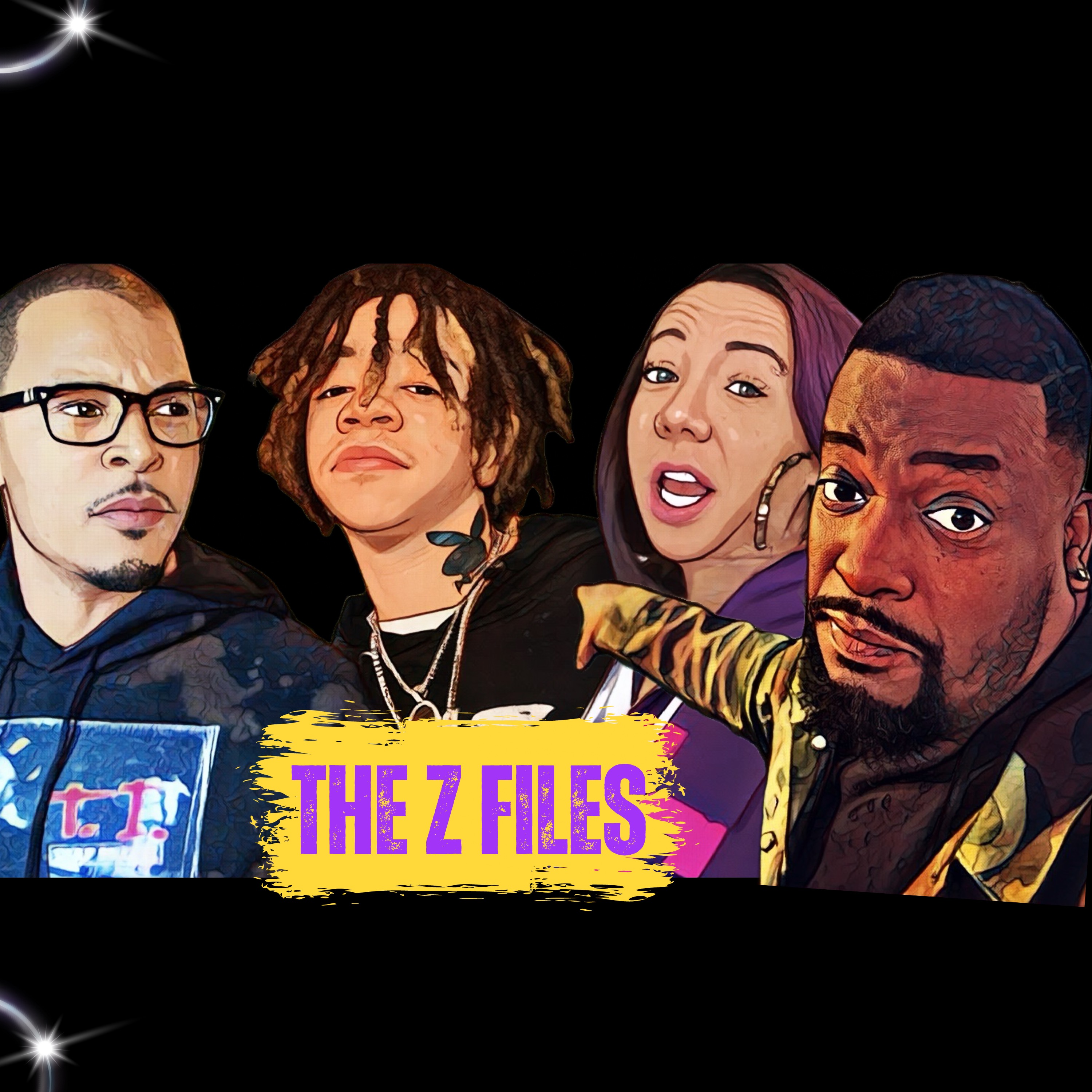 The Z Files-T.I. & Tiny's Family EXPLODES! King Harris REBELS - The Z Files Uncovers the Harris Family Drama!" episode artwork