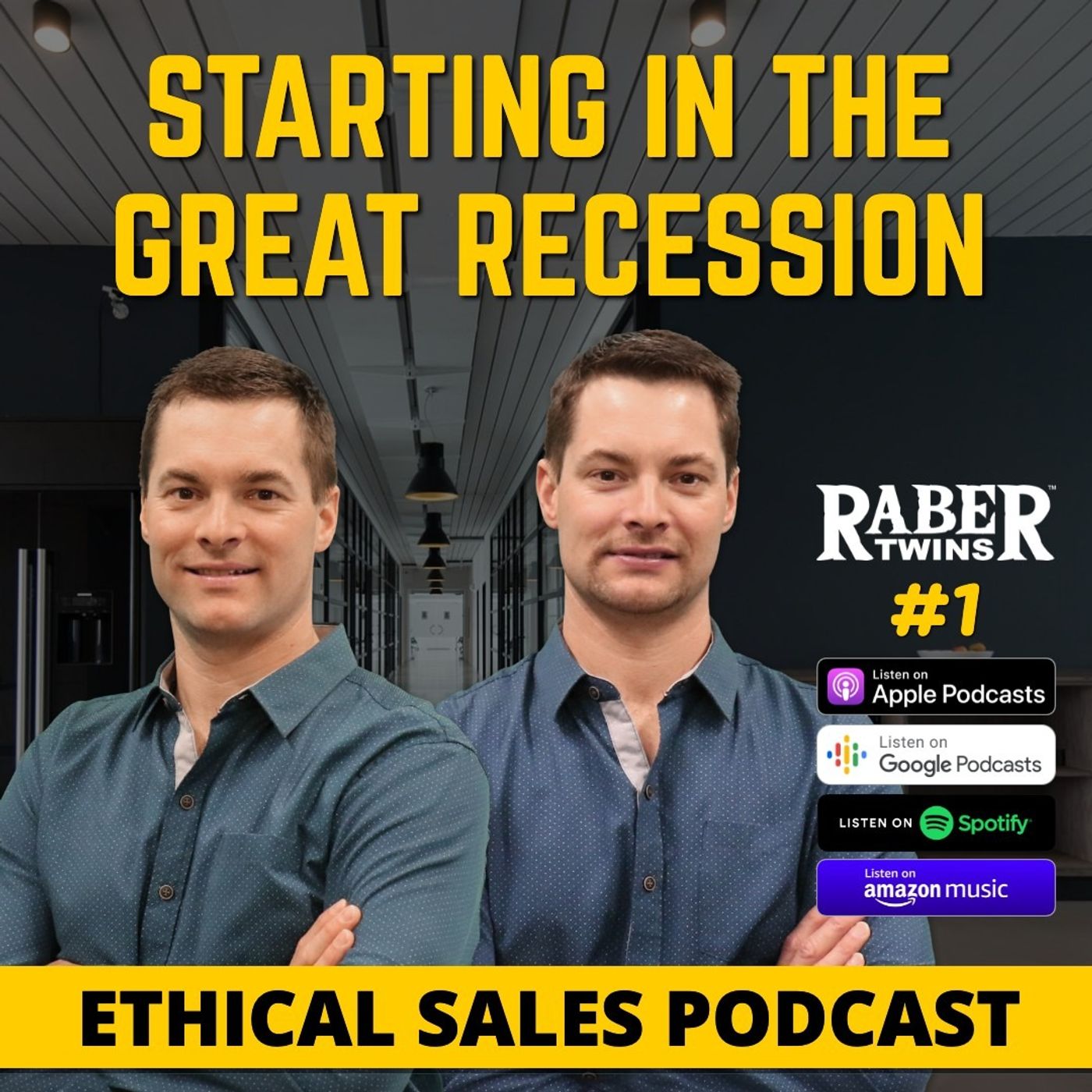 STARTING IN THE GREAT RECESSION (And What We Learned Growing Up Amish) by the Raber twins episode artwork