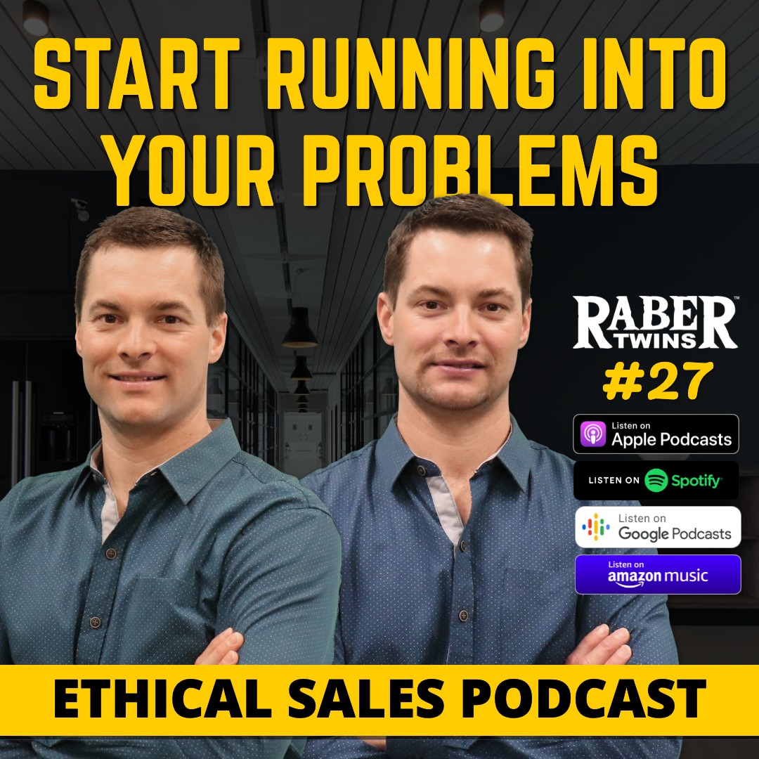 START RUNNING INTO YOUR PROBLEMS by the Raber twins episode artwork