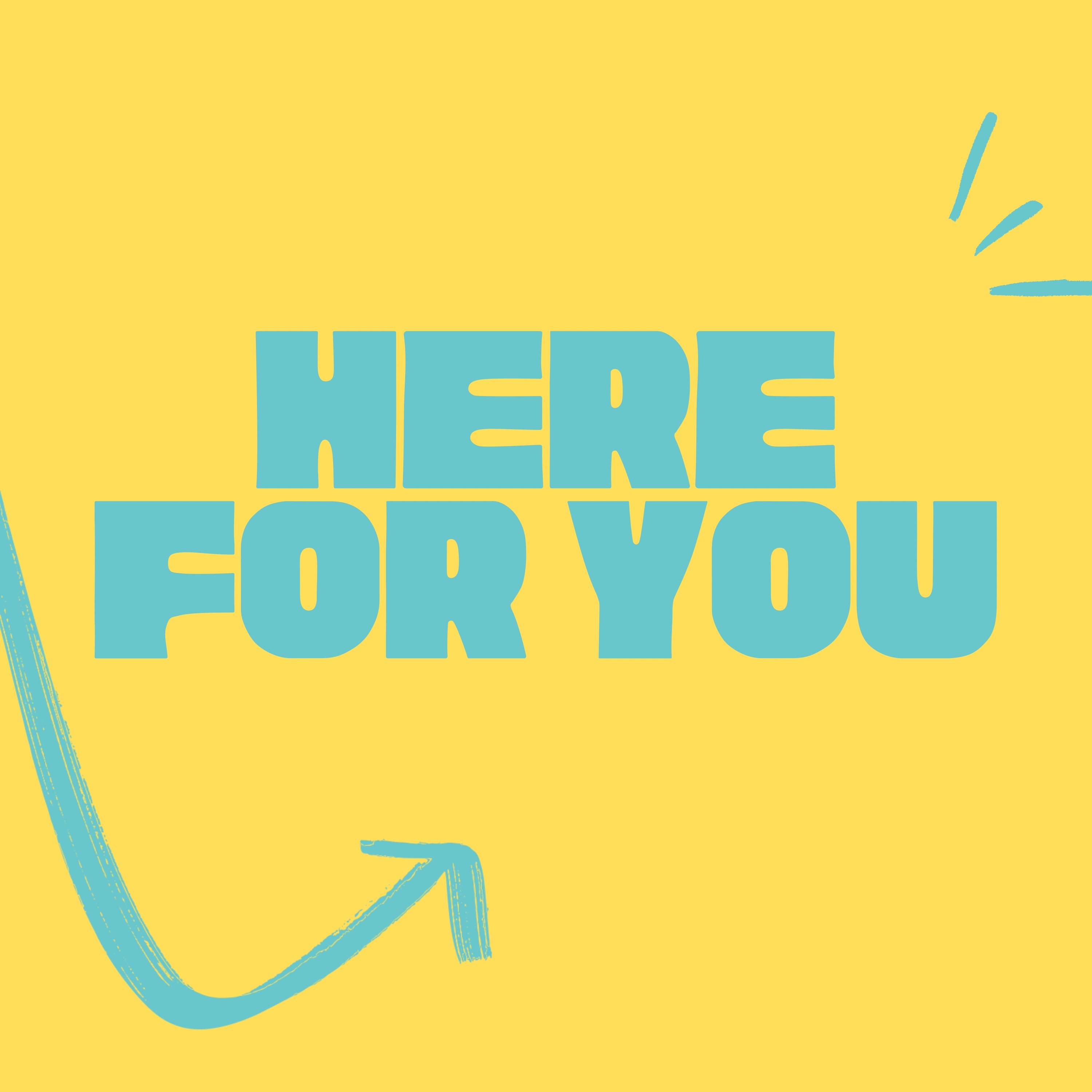 Here for You podcast artwork