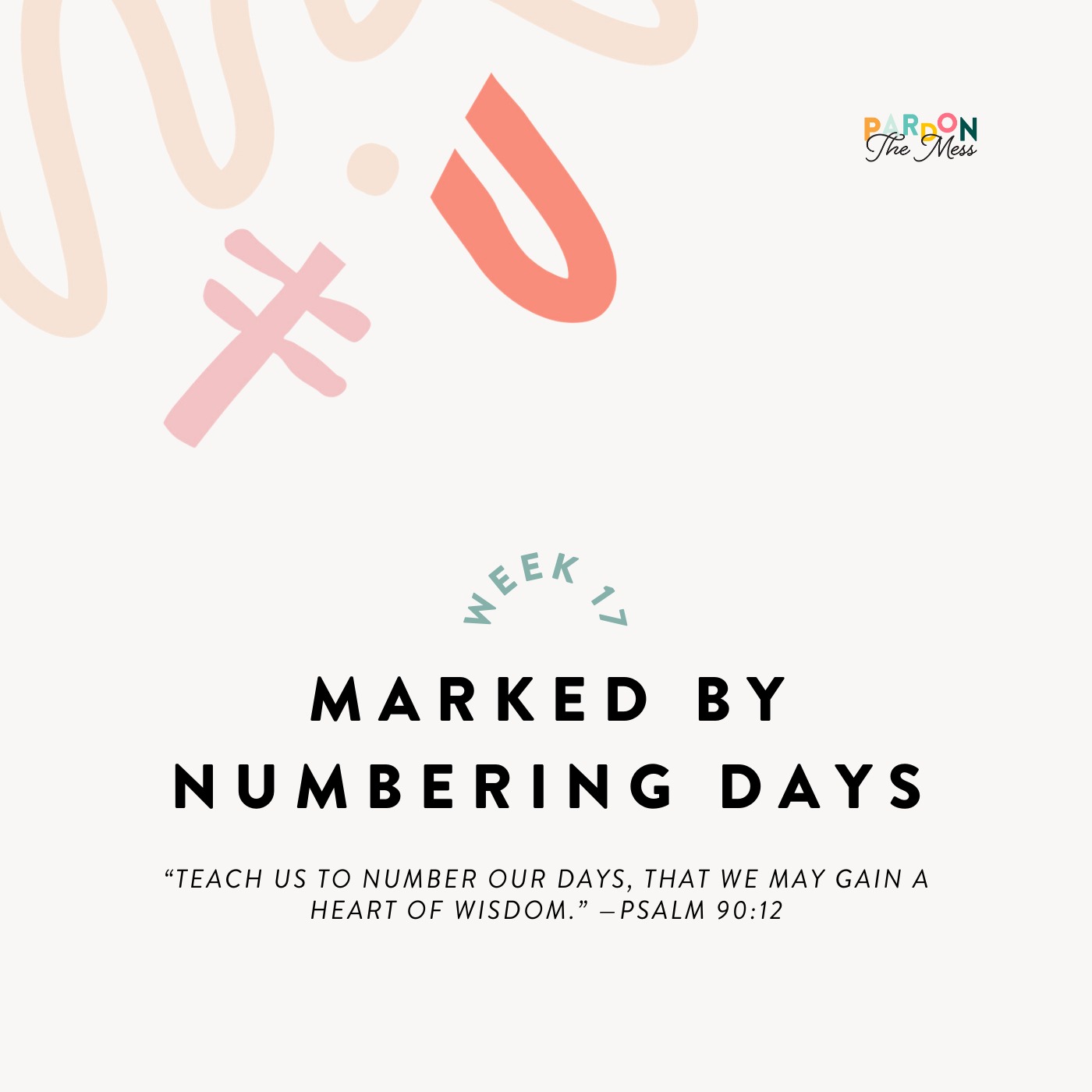 BONUS: Marked by Numbering Days