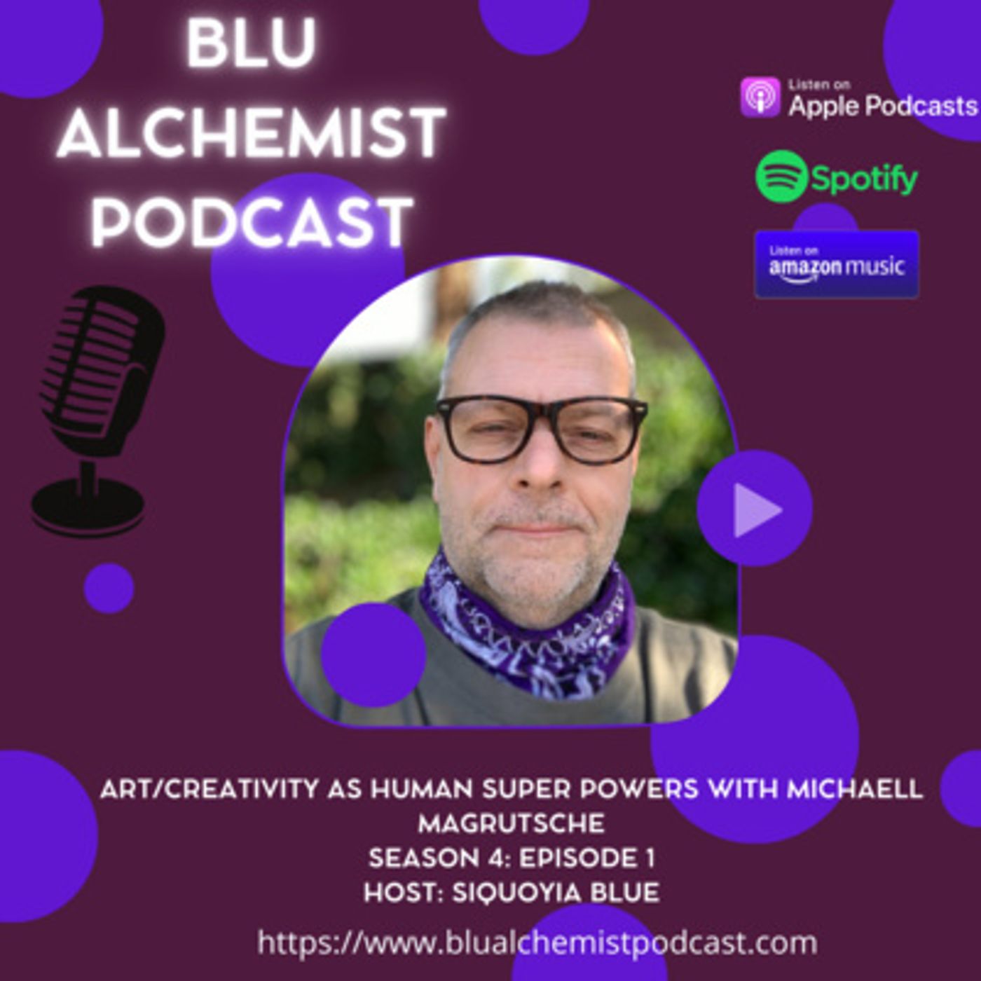 Art/creativity as human super powers with Michaell Magrutsche episode artwork
