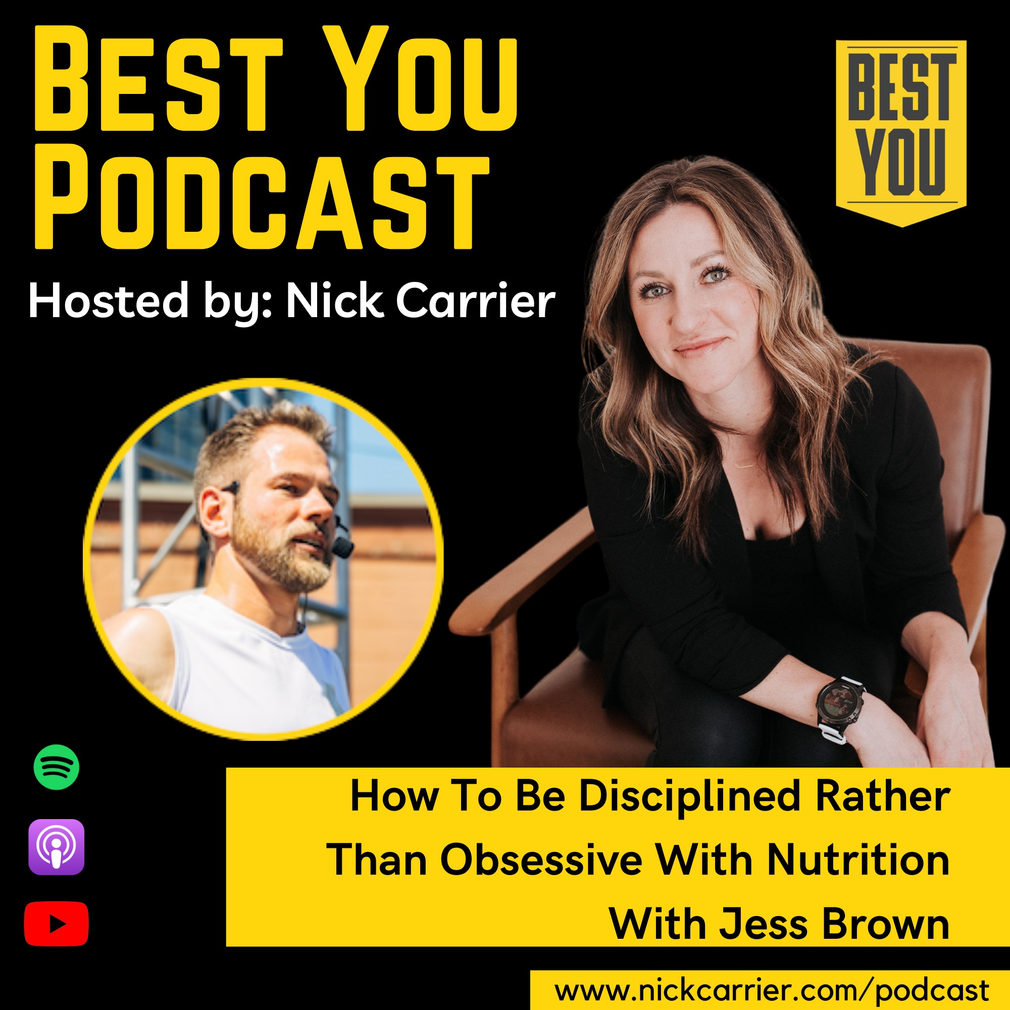 How To Be Disciplined Rather Than Obsessive With Nutrition With Jess Brown episode artwork