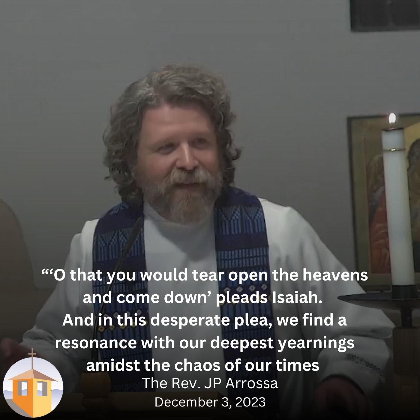 Tear Open the Heavens and Come Down- The Rev. JP Arrossa episode artwork