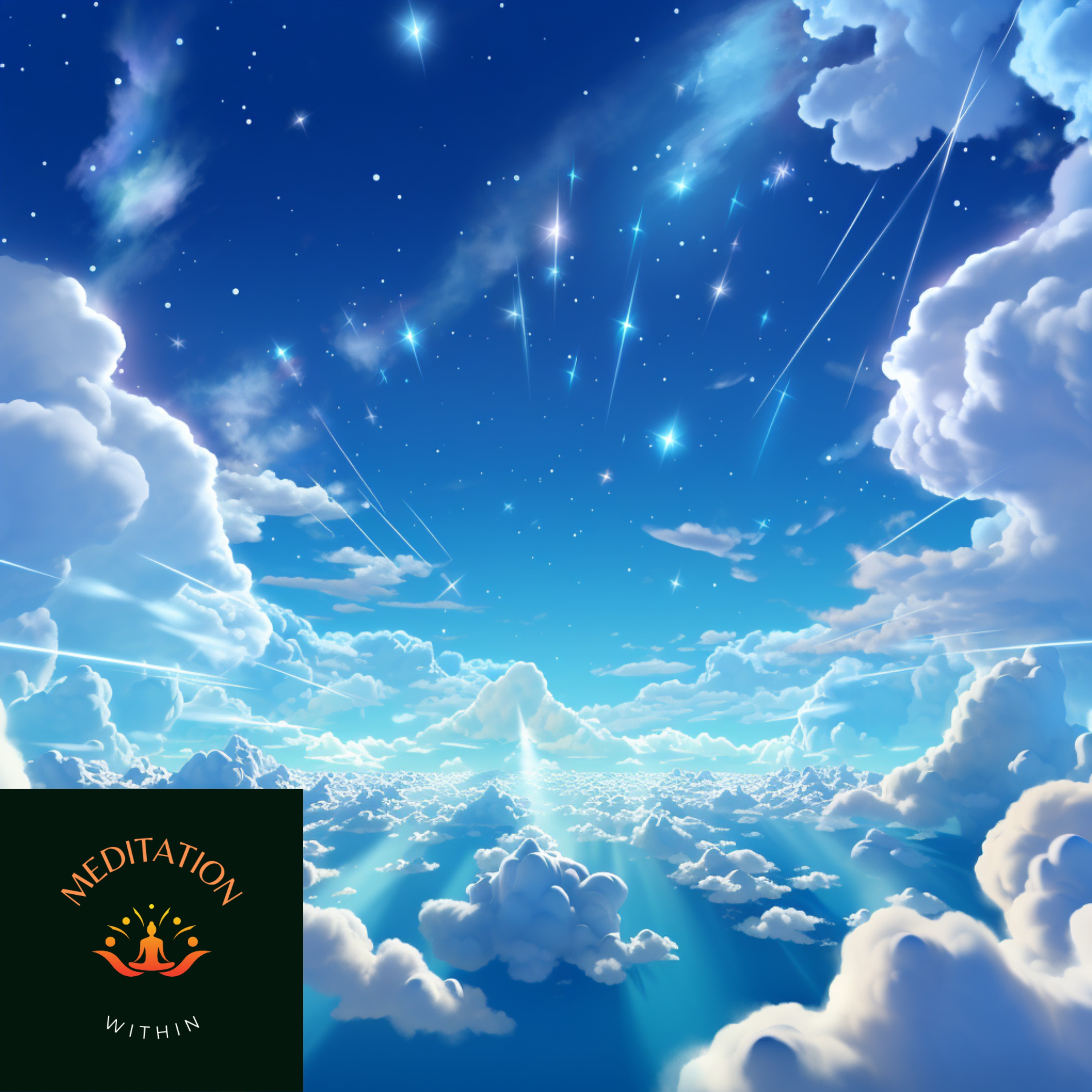 Ep.12 - 10 Minute Meditation | Heavenly Serenity 🌌✨ | Meditation in the Infinite Blue Sky with 432 Hz Sound episode artwork