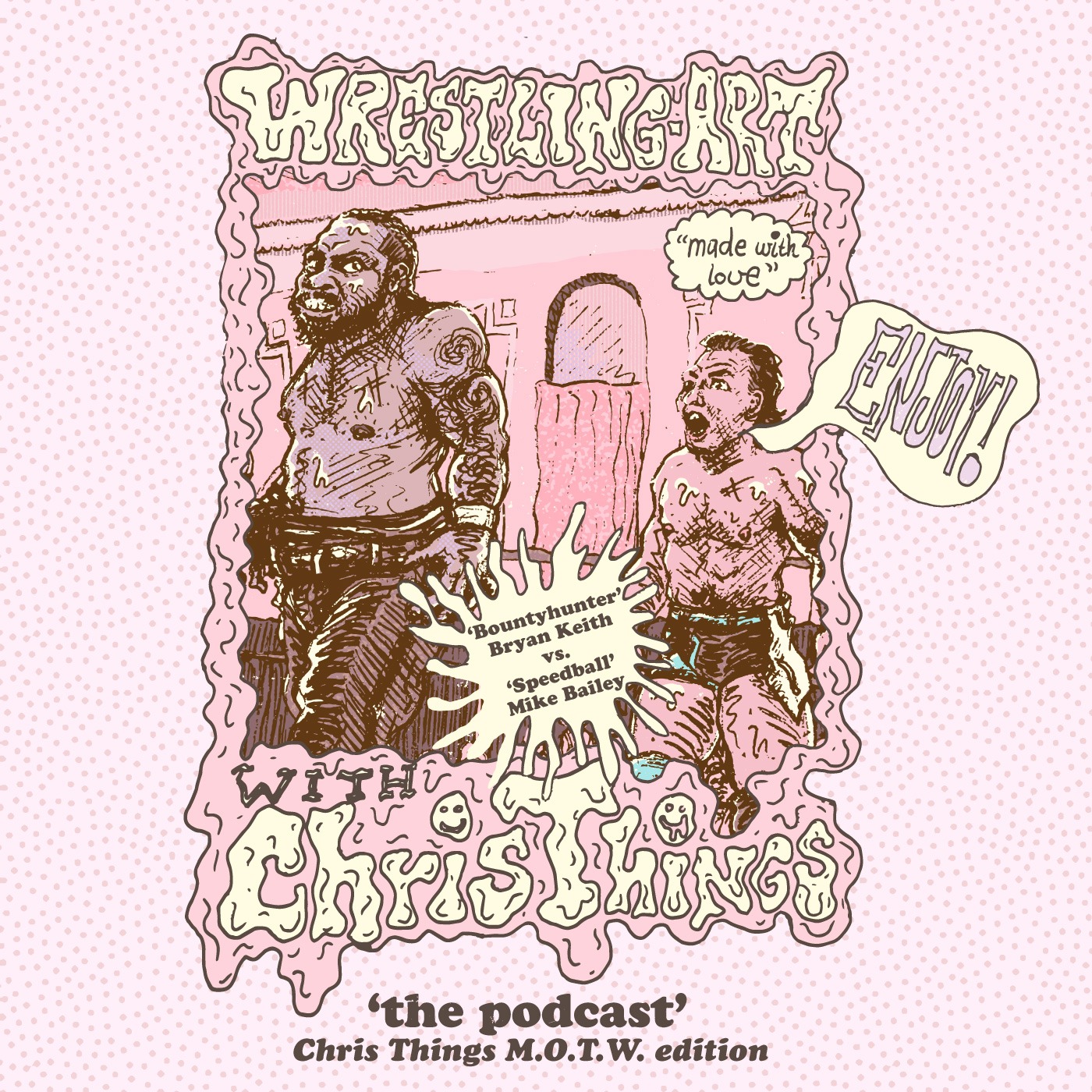 Wrestling Art with Chris Things