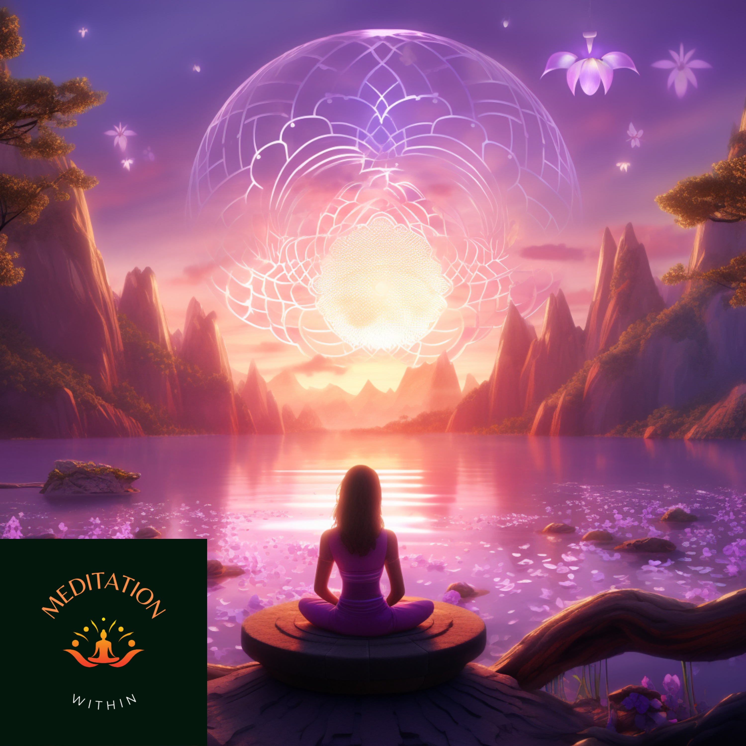 Ep.16 - 10 Minute Meditation | Island Sunset Serenity 🏝️🌅 | Meditation with Heartbeat Harmony episode artwork