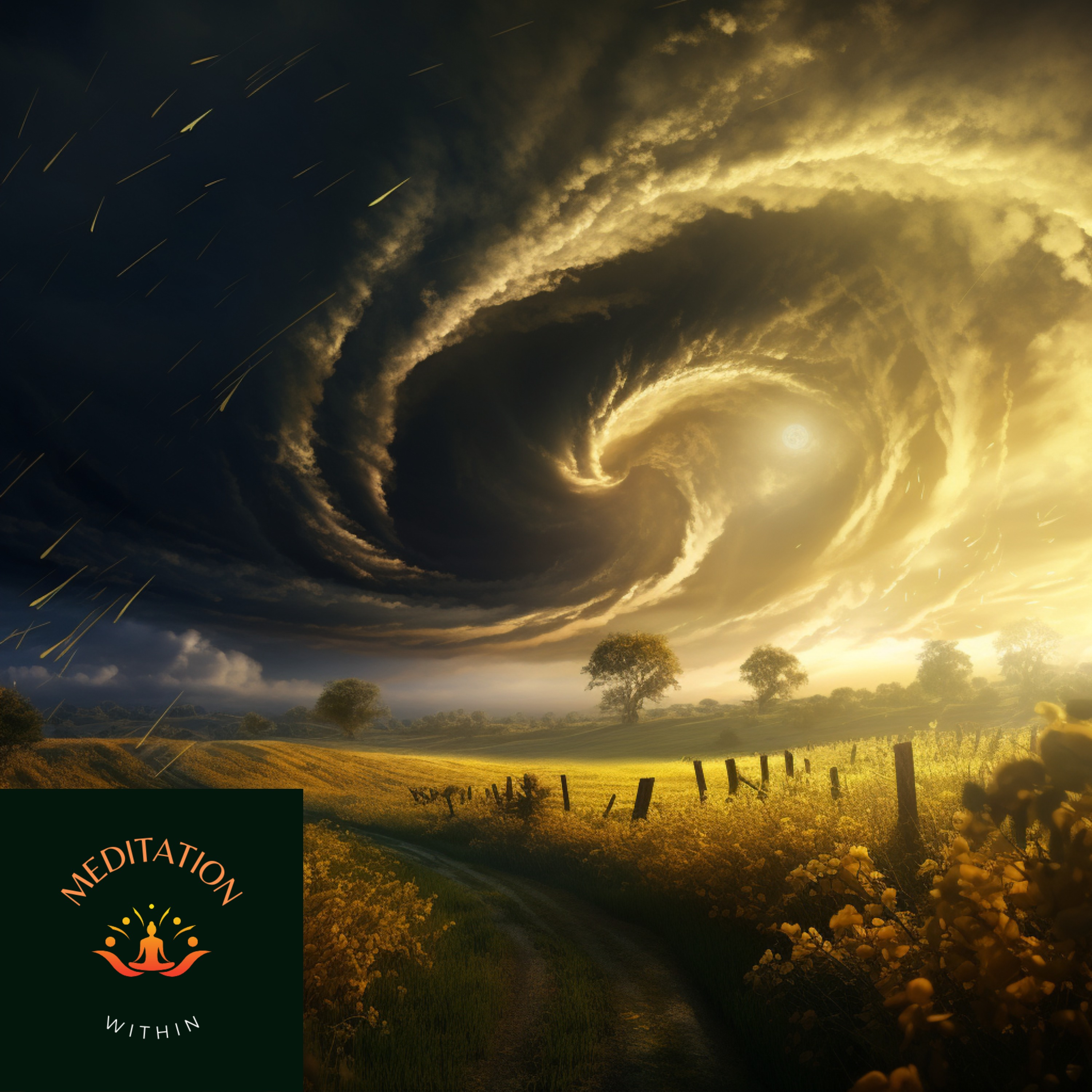 Ep.18 - 10 Minute Meditation | Calm in the Storm 🌦️🧘‍♀️ | Meditation for Inner Peace with 150 Hz Sound episode artwork