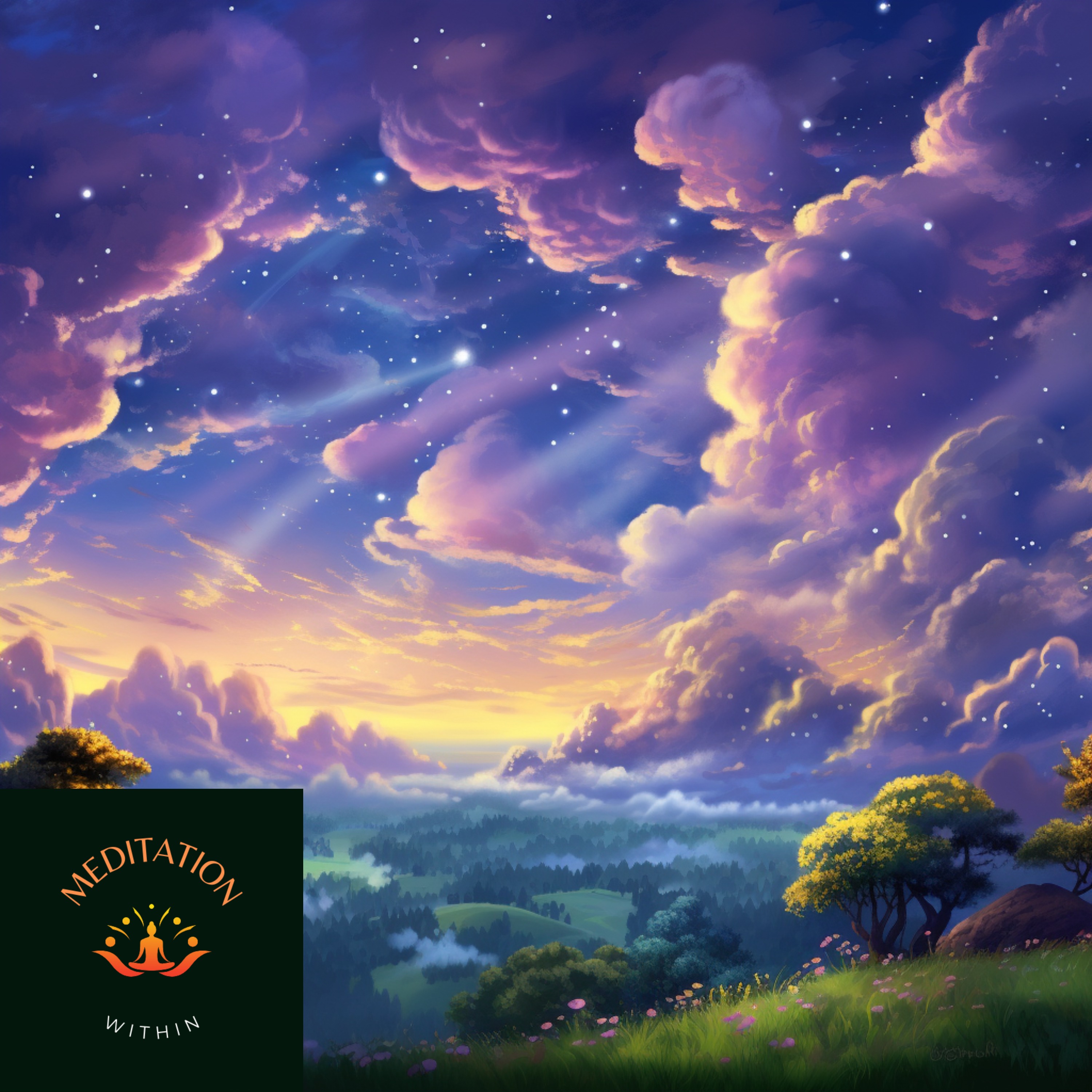 Ep.26 - 10 Minute Meditation | Valley of Healing Light 🌳✨ | Meditation with 528 Hz Sound episode artwork