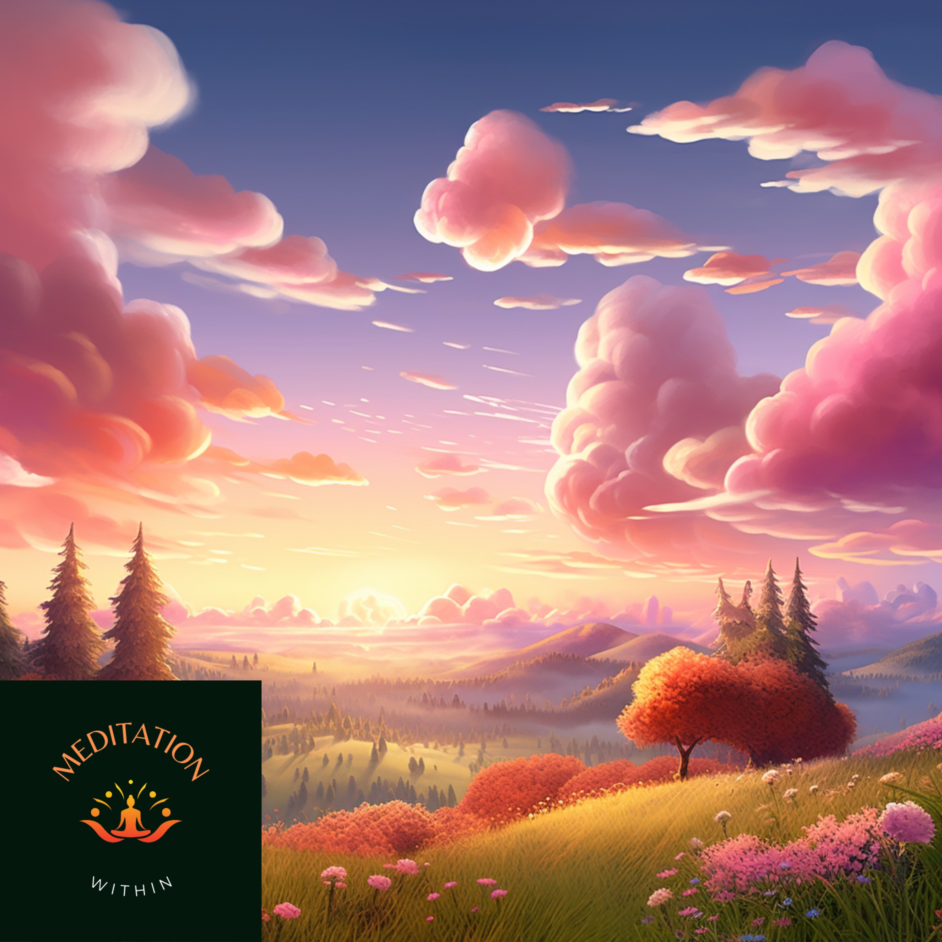 Ep.27 - 10 Minute Meditation | Emotional Healing | Valley of Blossoming Hearts 🌸🏞️ | Meditation with 528 Hz episode artwork