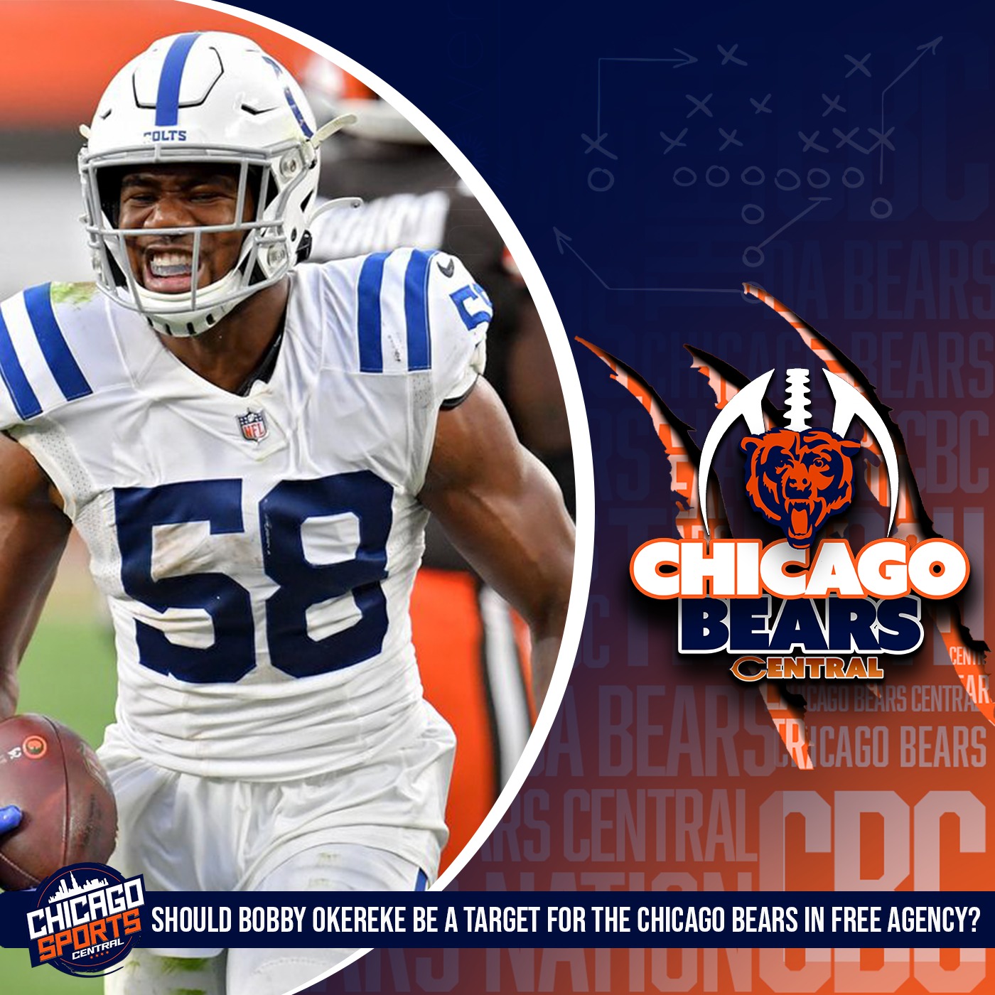 Should Bobby Okereke Be A target For The Chicago Bears in Free Agency?