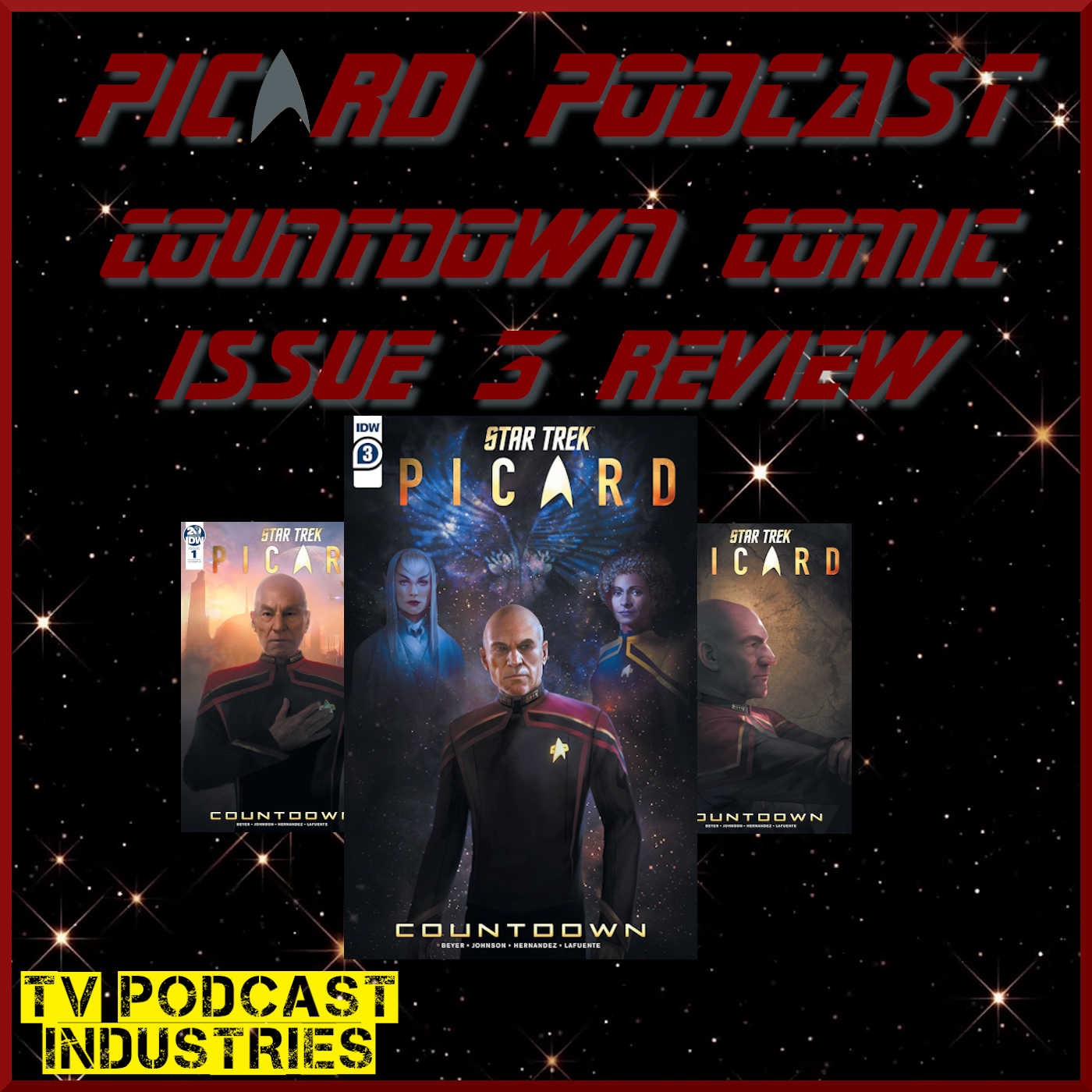 Star Trek Picard Countdown Comic Issue 3 Review episode artwork