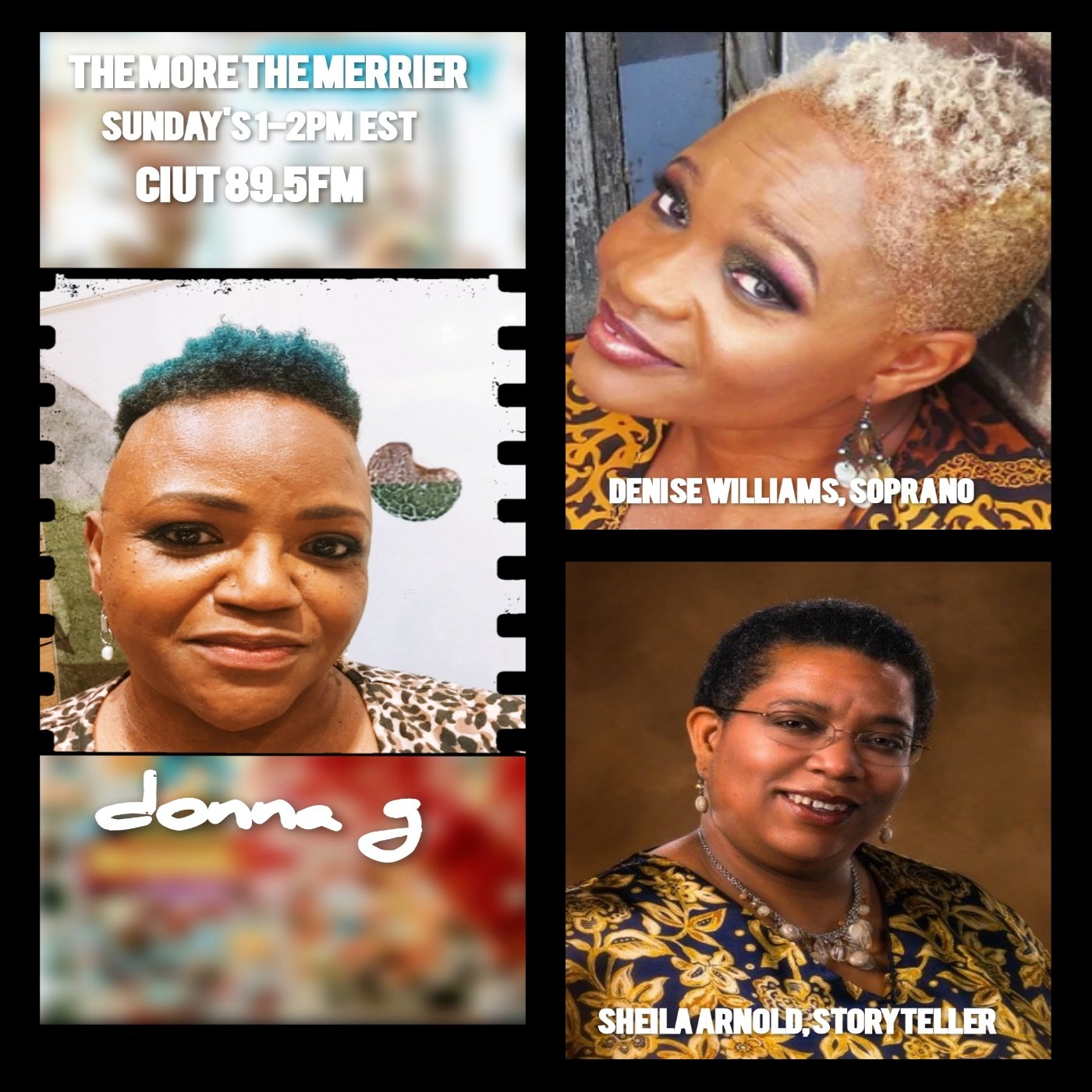 tmtm 12 Feb 23: Soprano, Denise Williams and Storyteller, Sheila Arnold