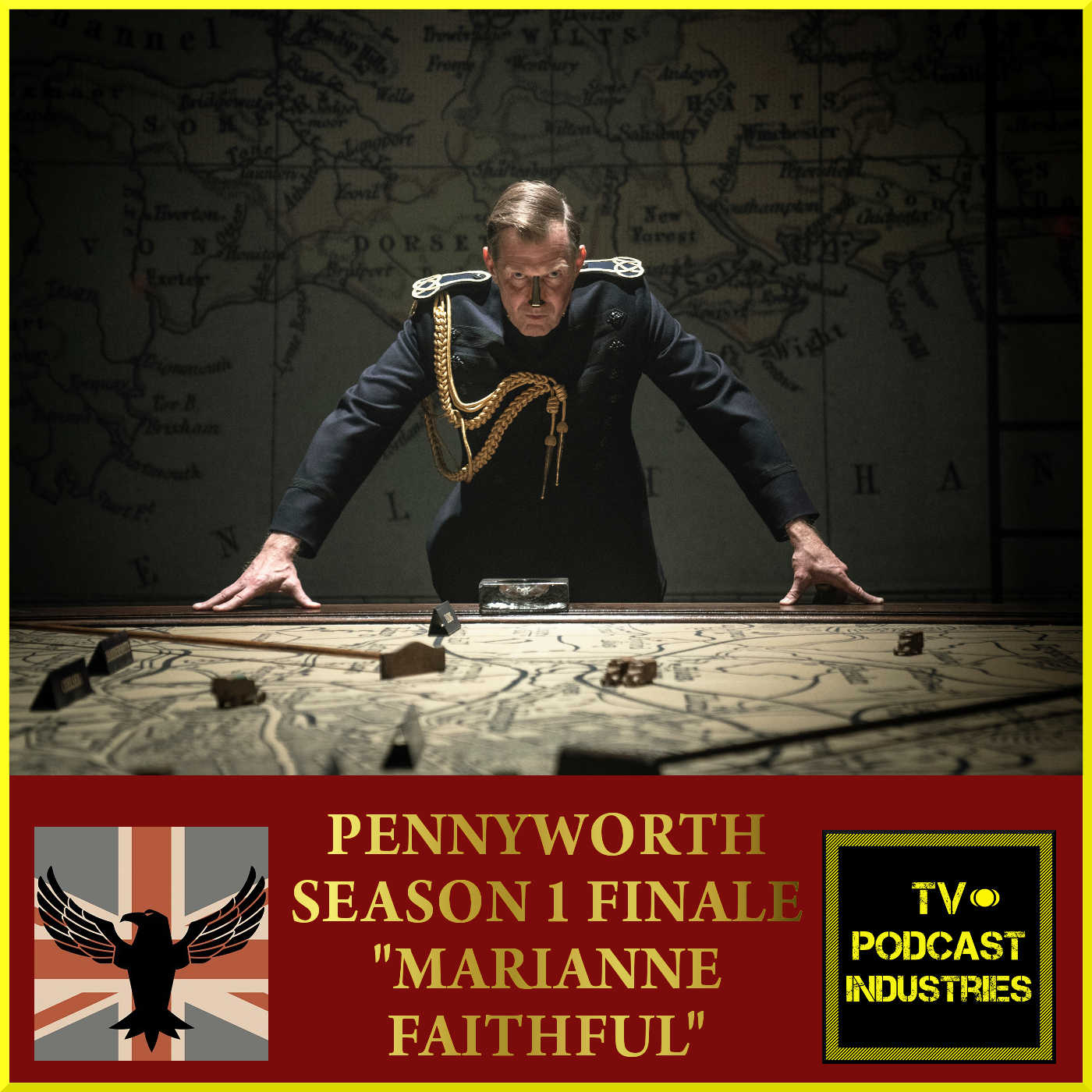 Pennyworth Finale Podcast Episode 10 "Marianne Faithful" by TV Podcast Industries
