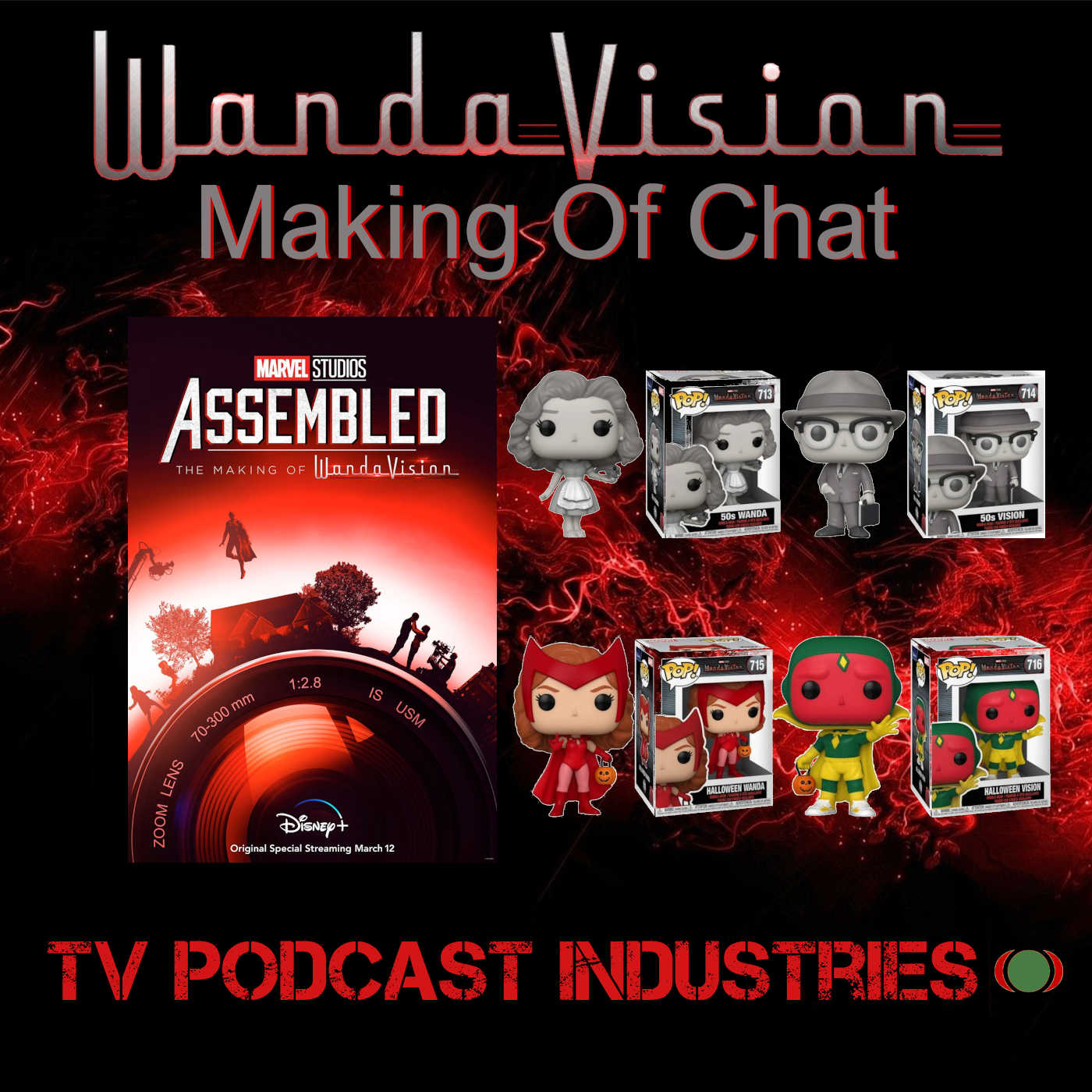 Marvel Studios Assembled The Making of WandaVision podcast from TV Podcast Industries