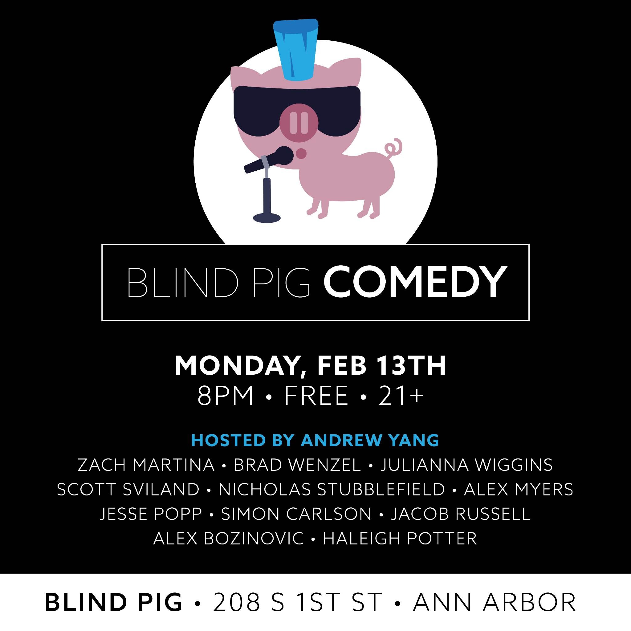 Blind Pig Comedy 02-13