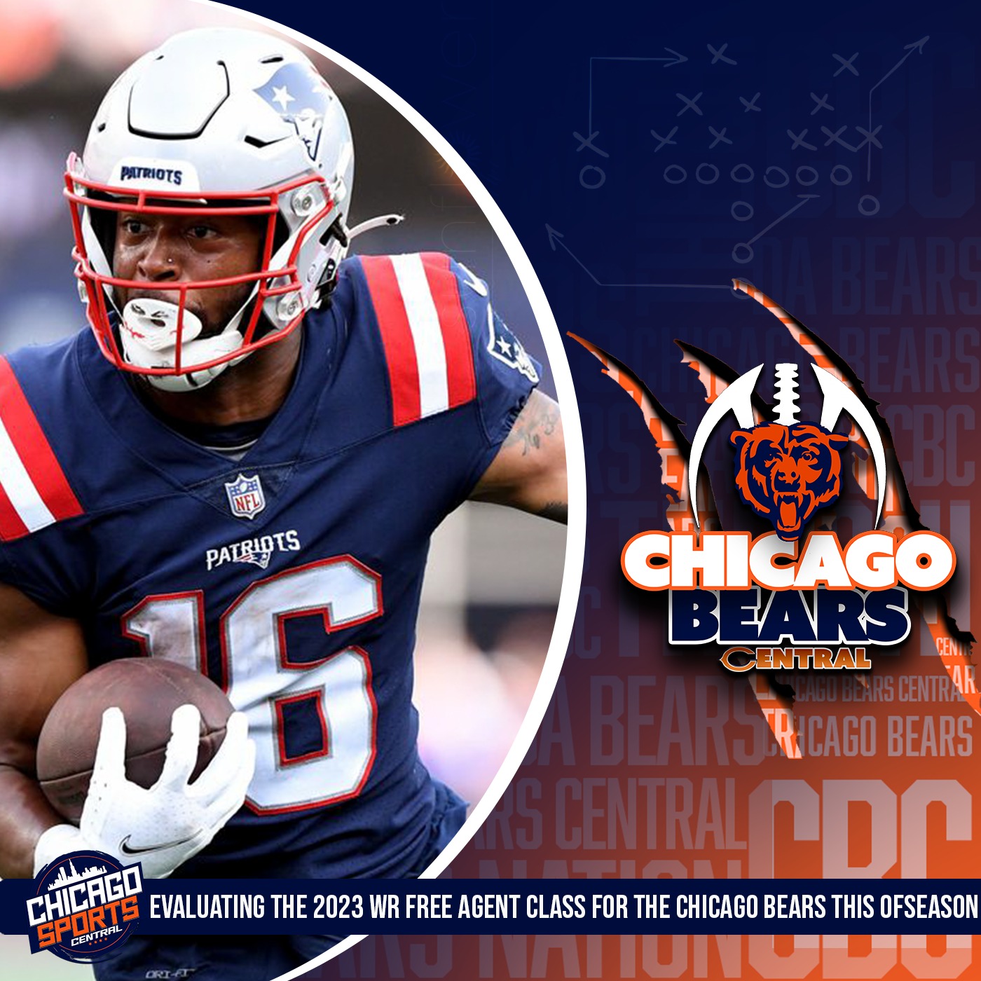 Evaluating The 2023 WR Free Agent Class For The Chicago Bears This Offseason