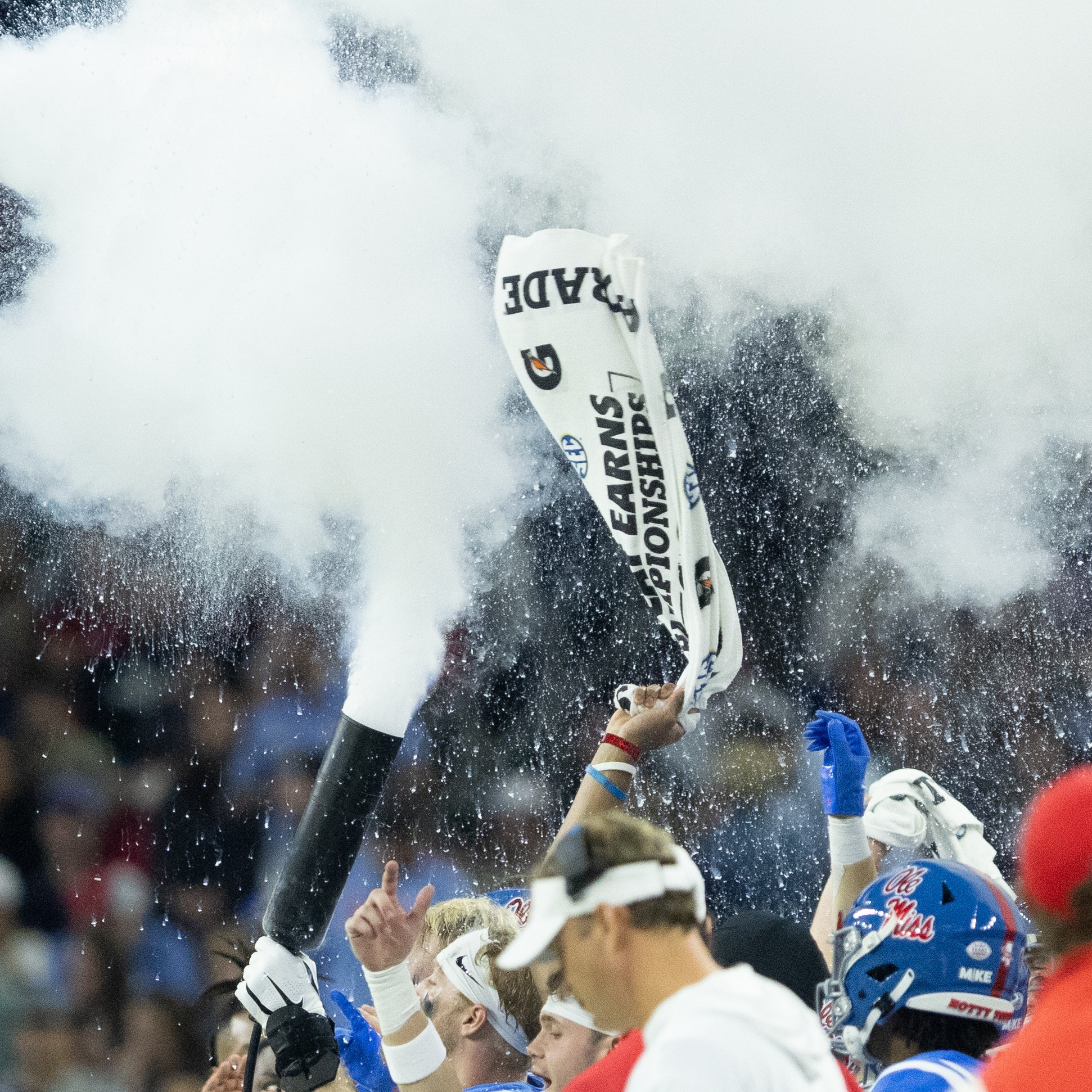 Jonathan Hess will keep bringing the sideline juice, only now as an Ole Miss analyst