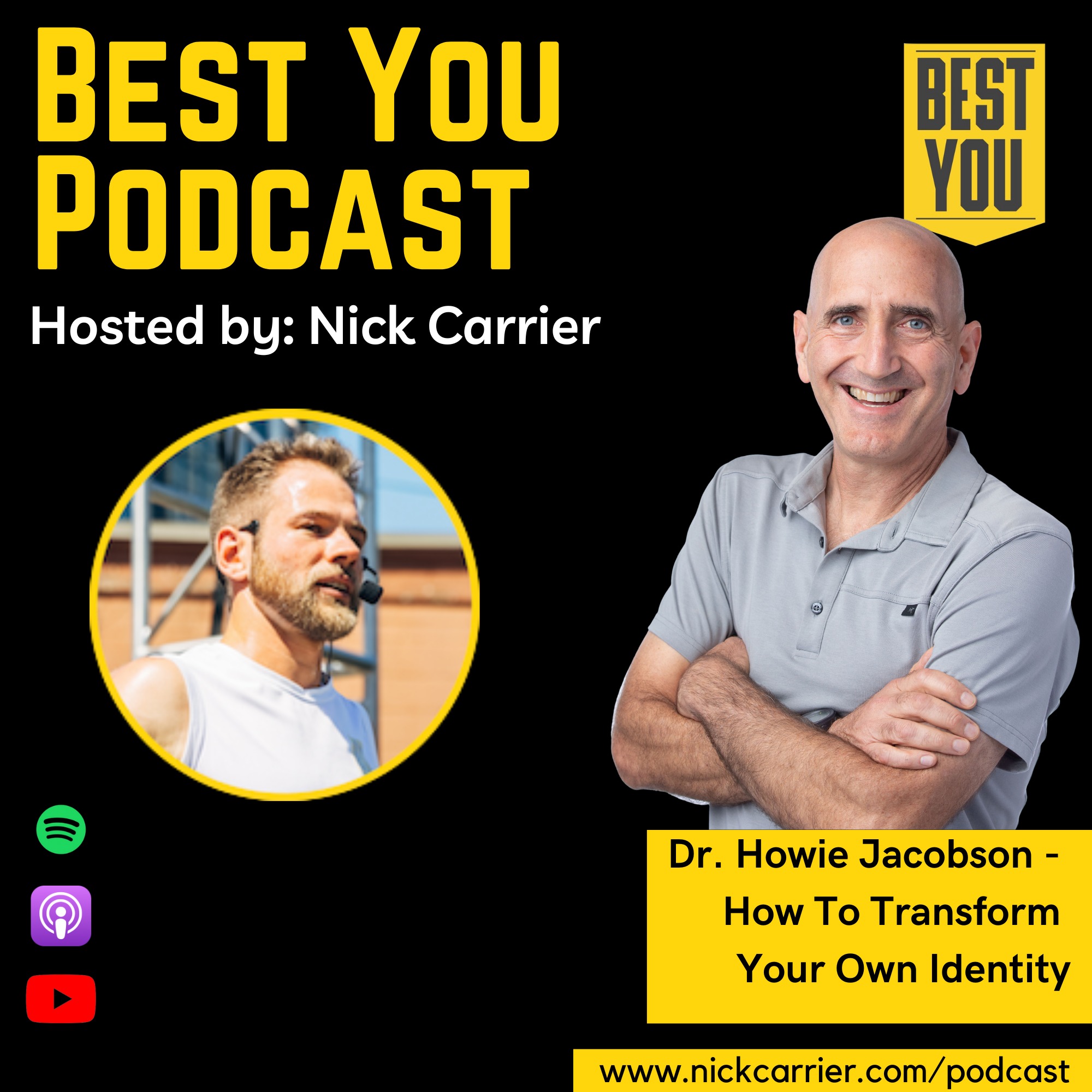 Dr. Howie Jacobson - How To Transform Your Own Identity episode artwork