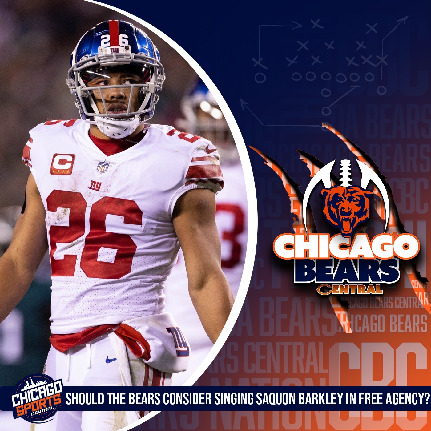 Saquon Barkley Appears Set To Enter Free Agency Should Bears Be Interested?