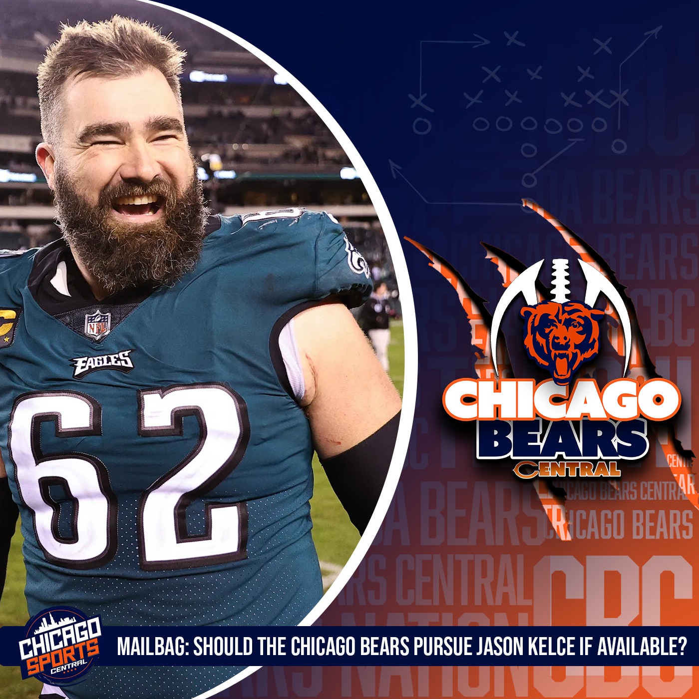 Mailbag: Should The Chicago Bears Pursue Jason Kelce If Available?