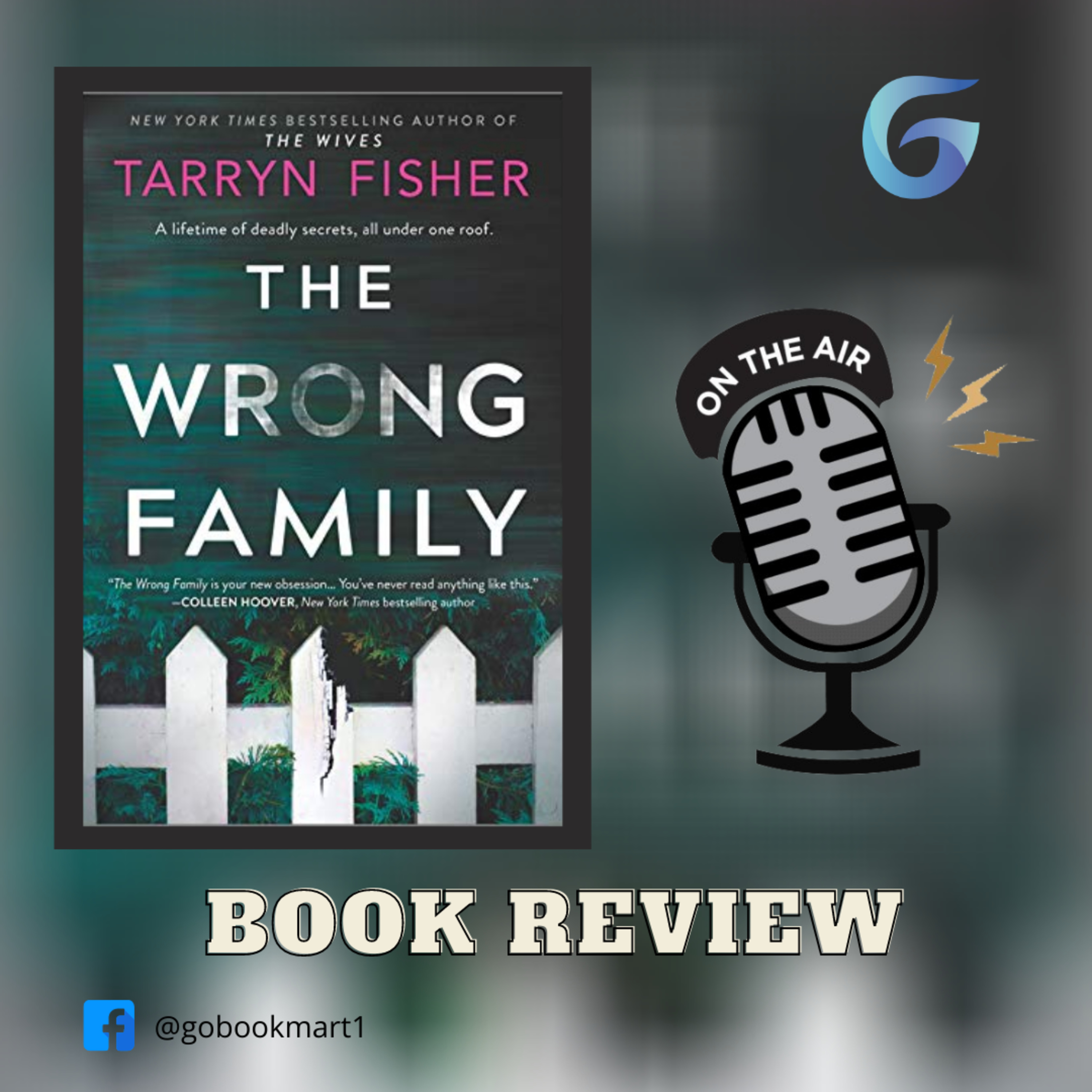 The Wrong Family : By - Tarryn Fisher - Novel Review Podcast episode artwork
