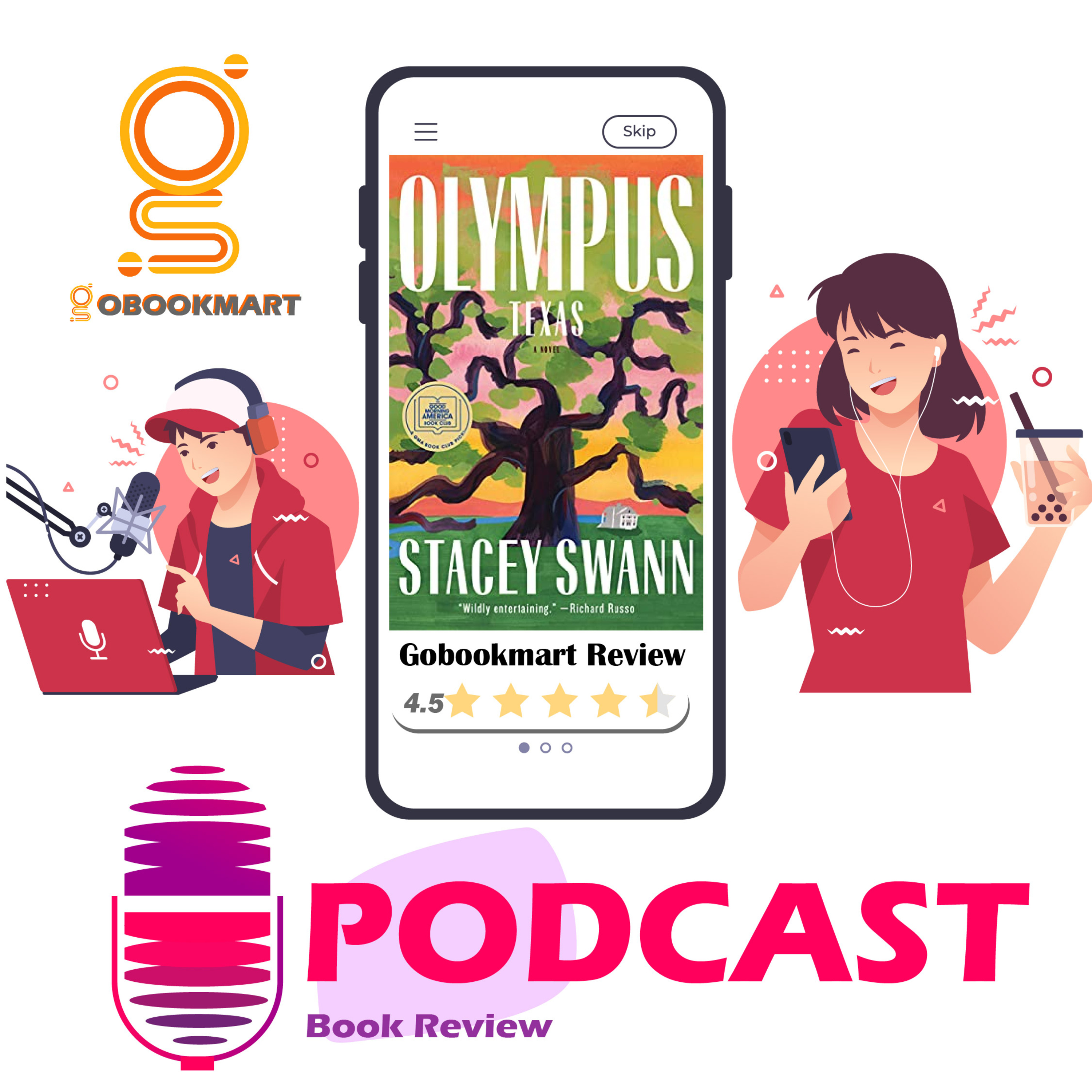 Olympus Texas: By Stacey Swann | Book Review Podcast episode artwork
