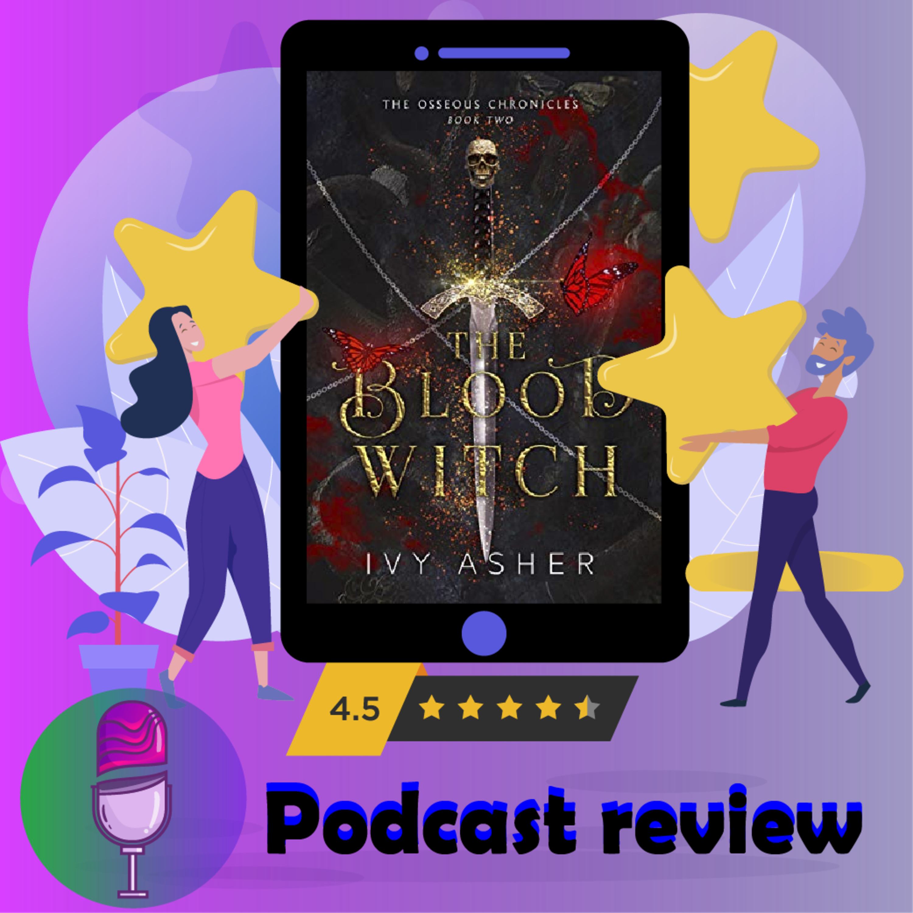 The Blood Witch: Book By Ivy Asher - Book Review Podcast episode artwork