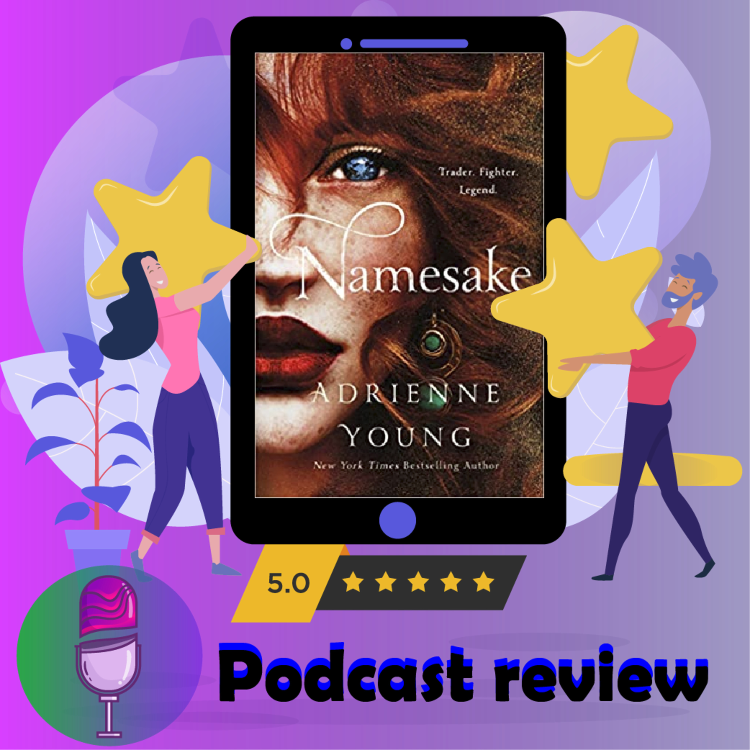 Namesake: A Novel (Fable, 2): Book By Adrienne Young - Book review Podcast episode artwork