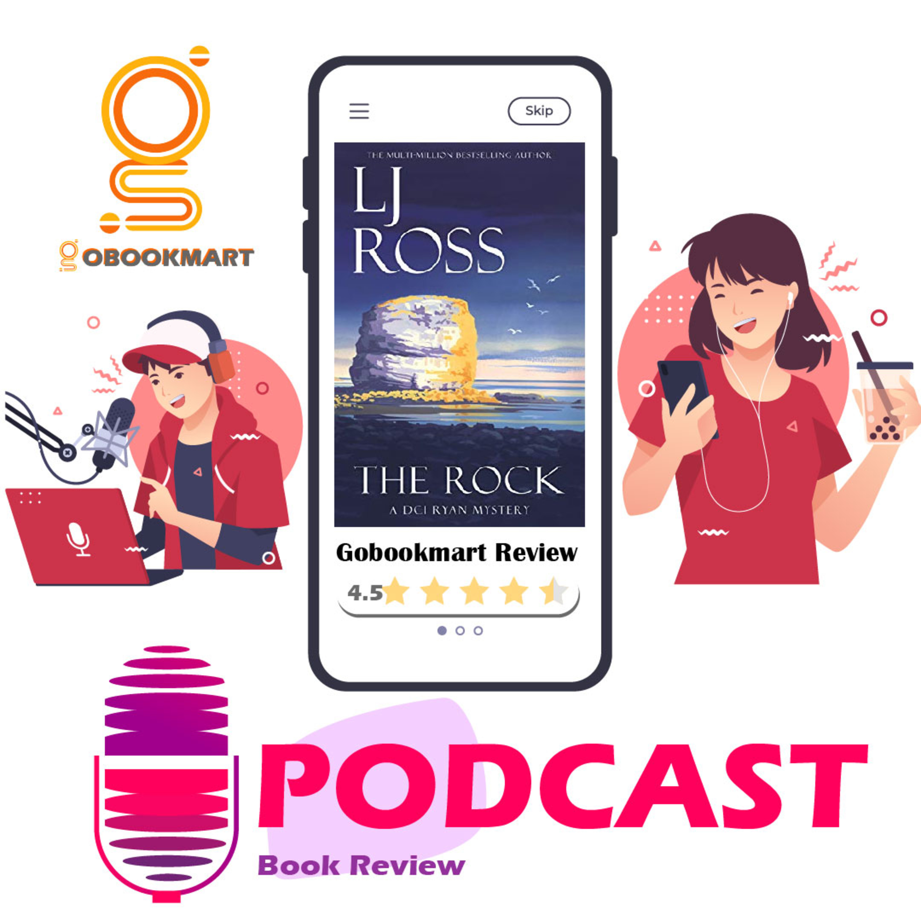 The Rock: By LJ Ross (The DCI Ryan Mysteries Book 18) | Book Review Podcast episode artwork
