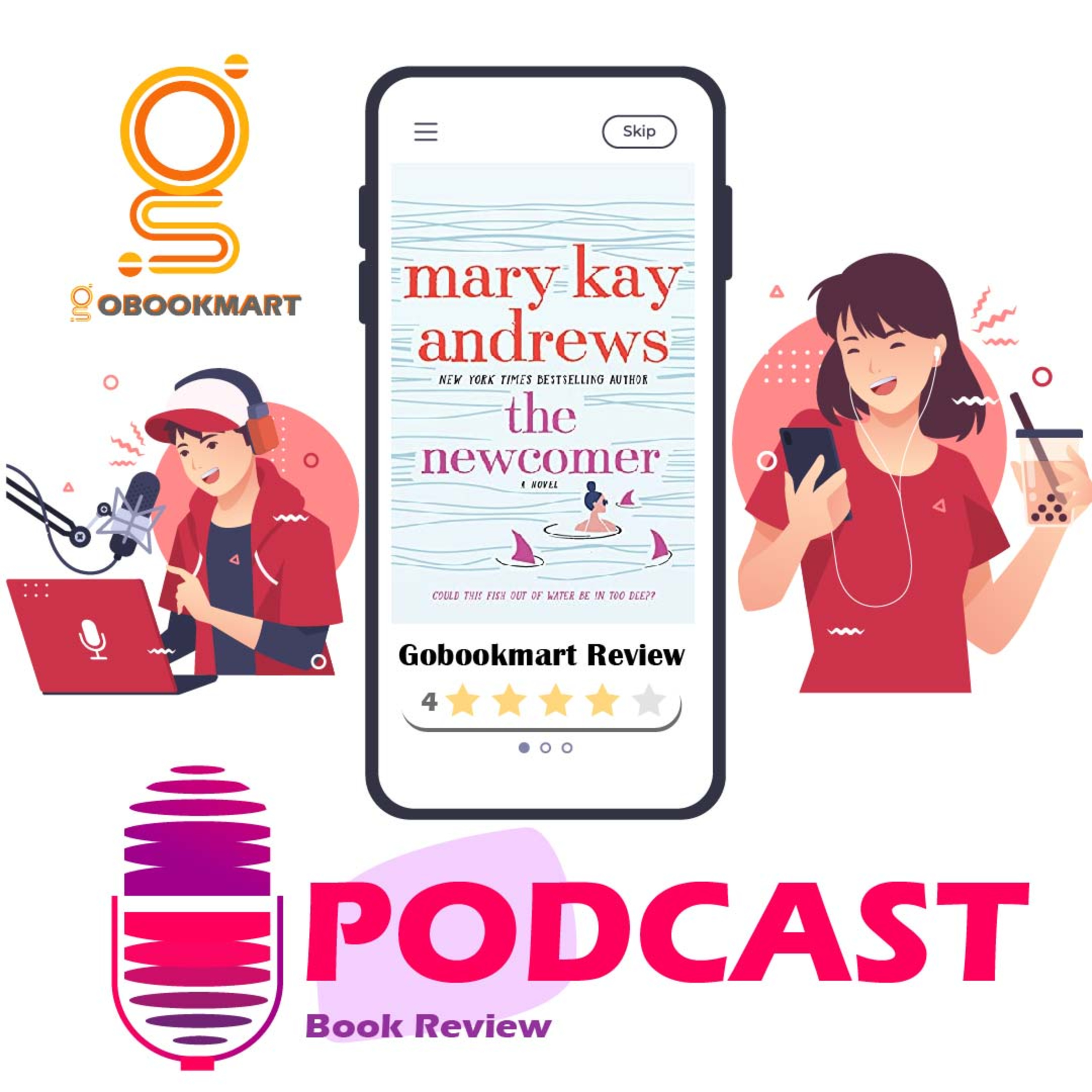 The Newcomer: Book By Mary Kay Andrews | Book Review Podcast episode artwork