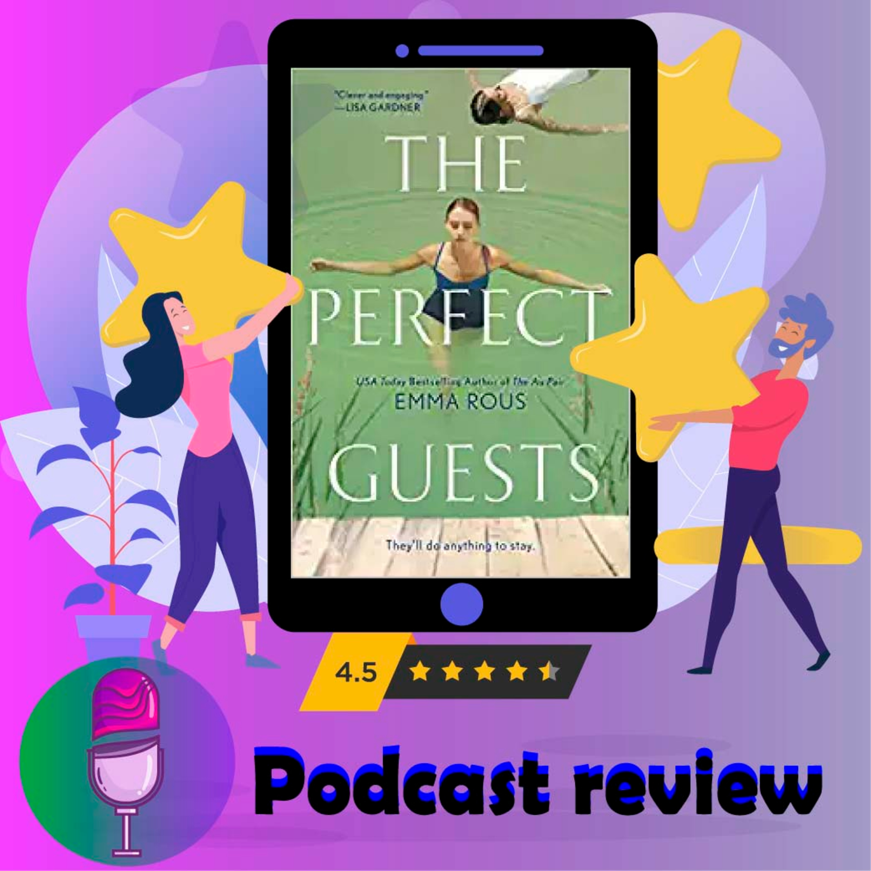 The Perfect Guests: Book by Emma Rous - Book Review Podcast episode artwork