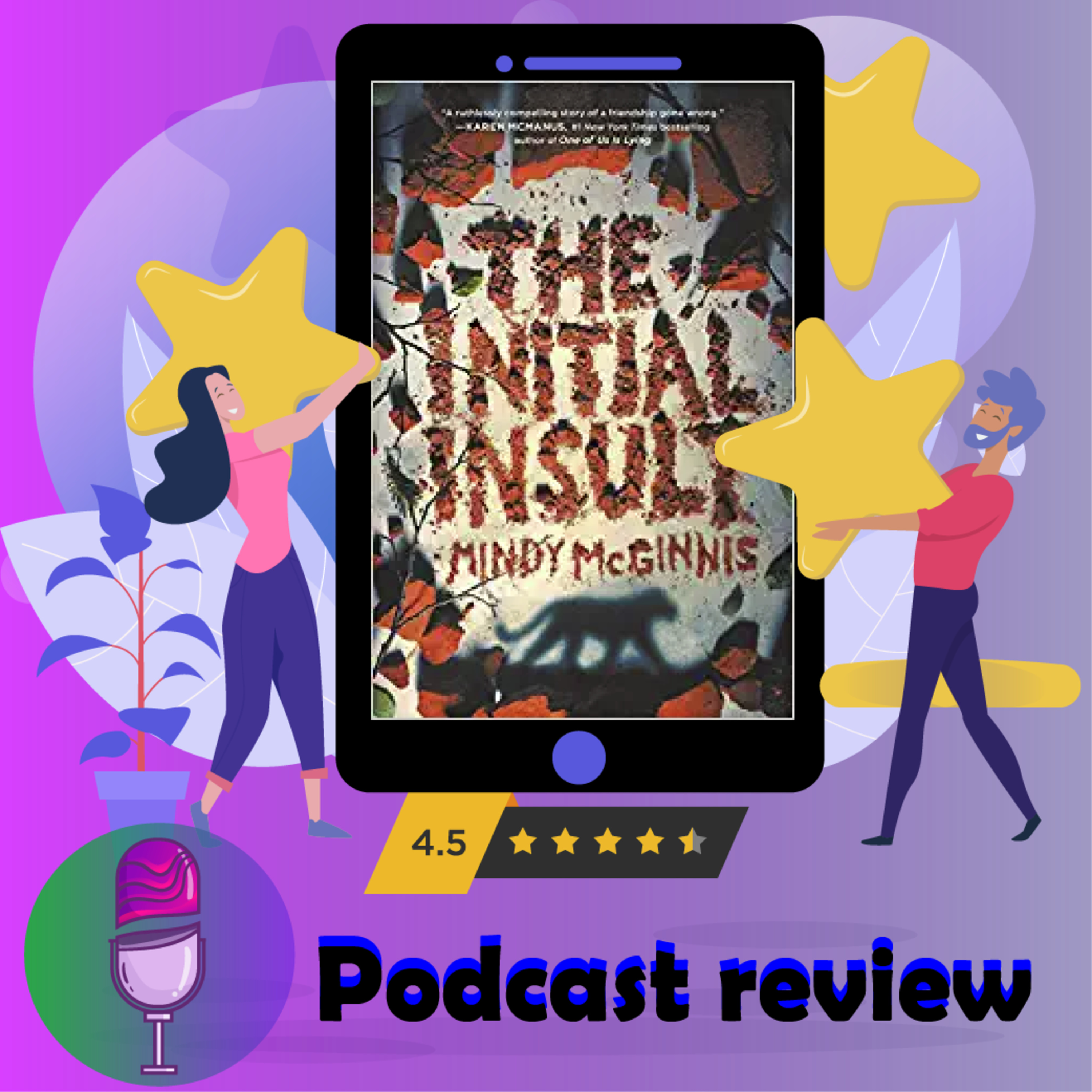The Initial Insult: Book By Mindy McGinnis - Book Review Podcast episode artwork